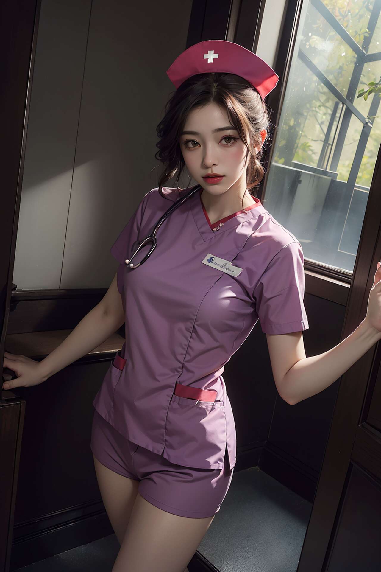 [AI beauty] uncensored  Sexy Nurse-第1章-图片68