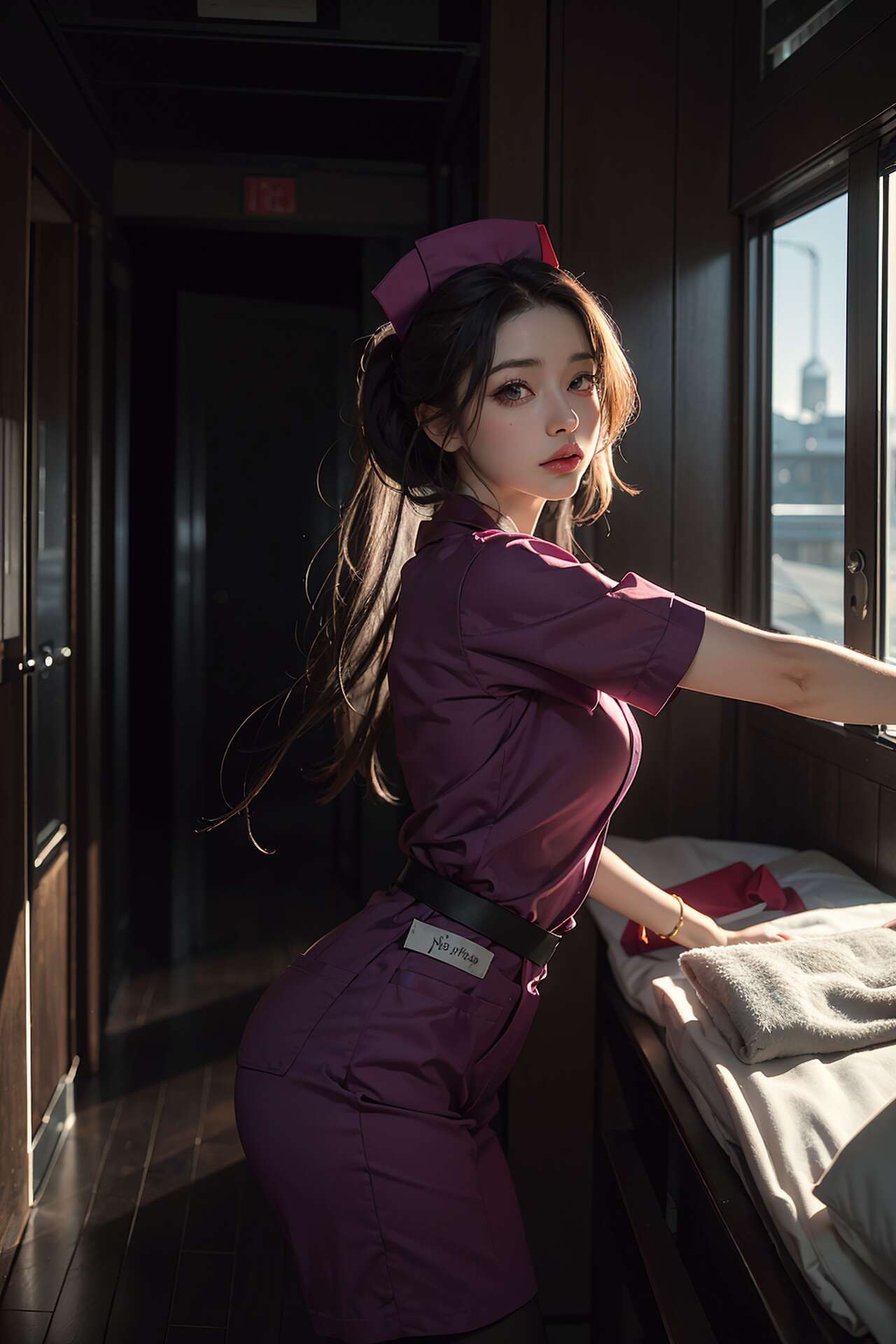 [AI beauty] uncensored  Sexy Nurse-第1章-图片75