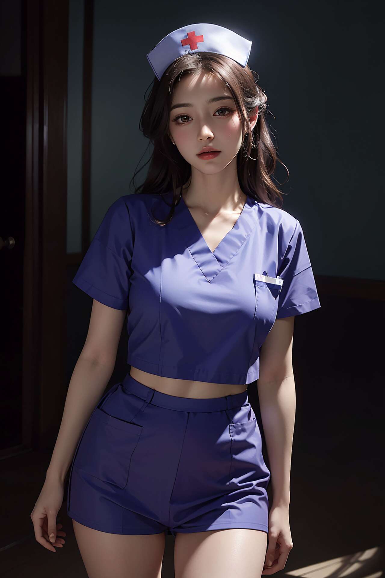 [AI beauty] uncensored  Sexy Nurse-第1章-图片77
