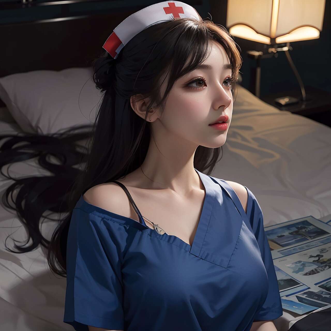 [AI beauty] uncensored  Sexy Nurse-第1章-图片98