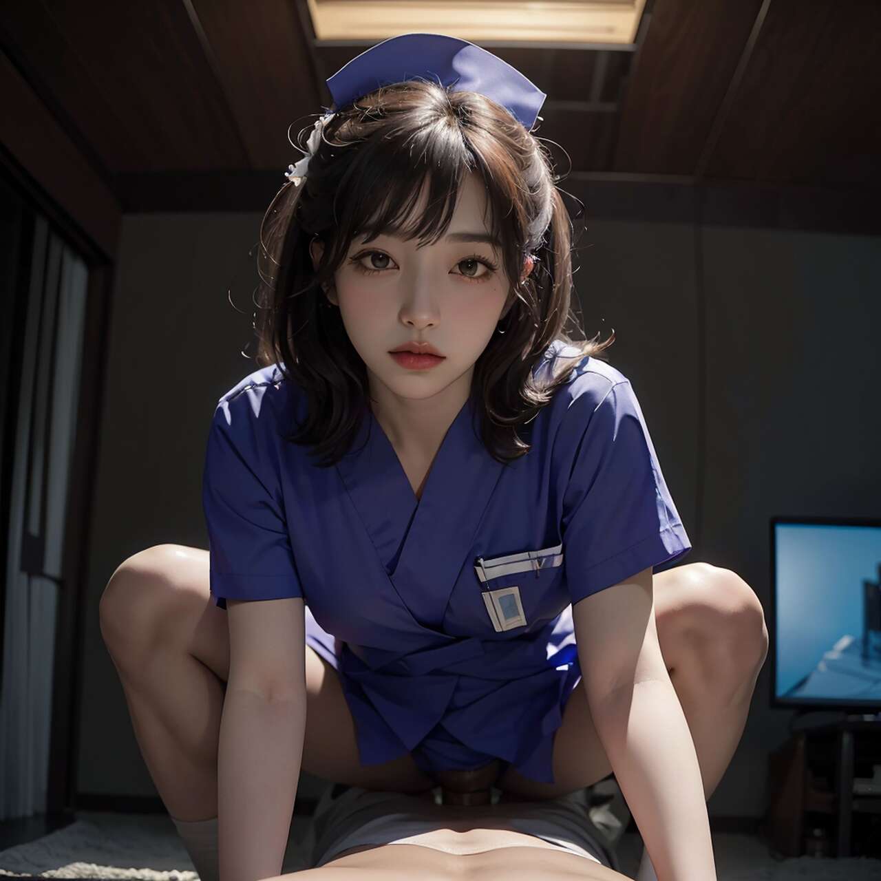 [AI beauty] uncensored  Sexy Nurse-第1章-图片101