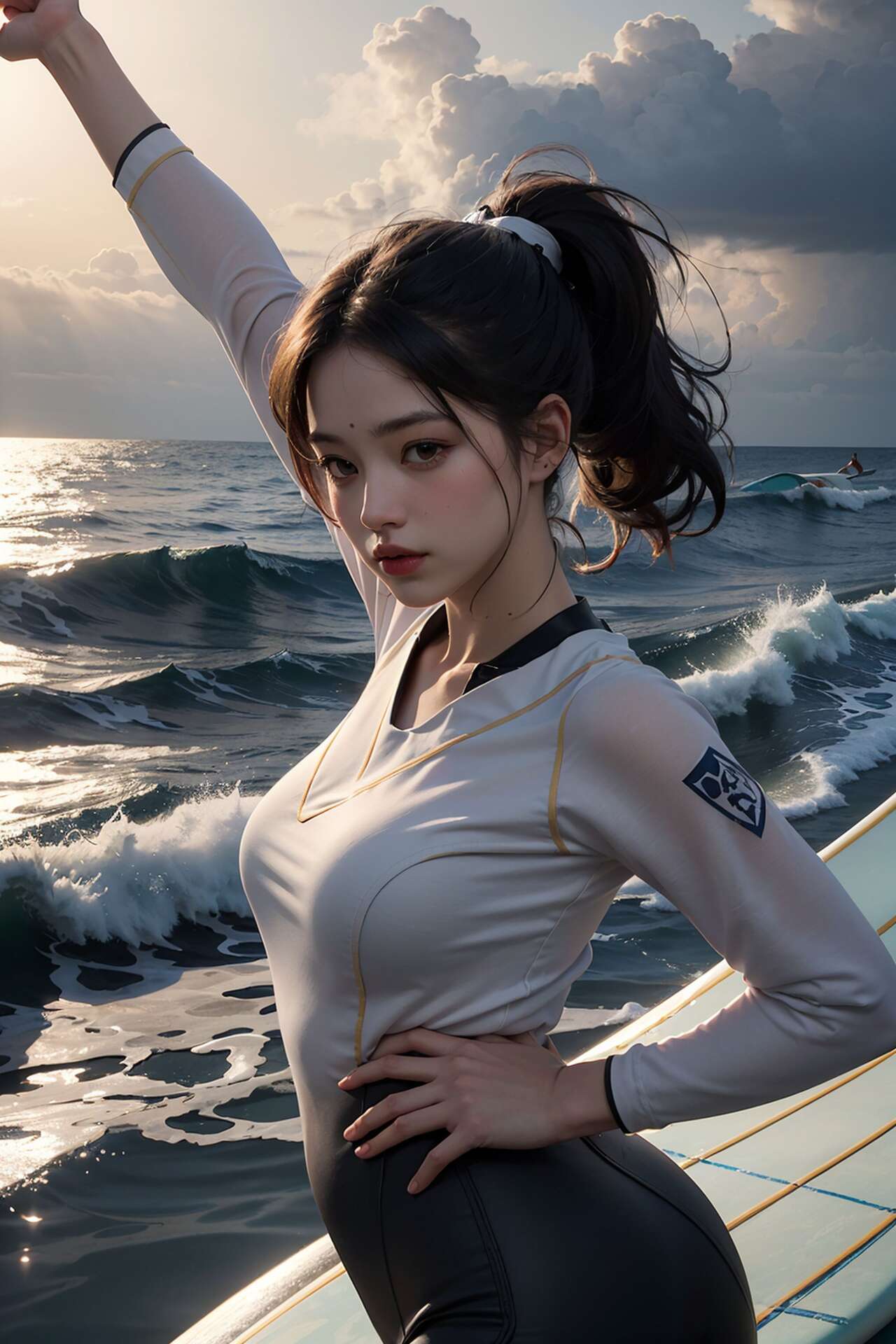 [AI beauty] uncensored  Surfer-第1章-图片25