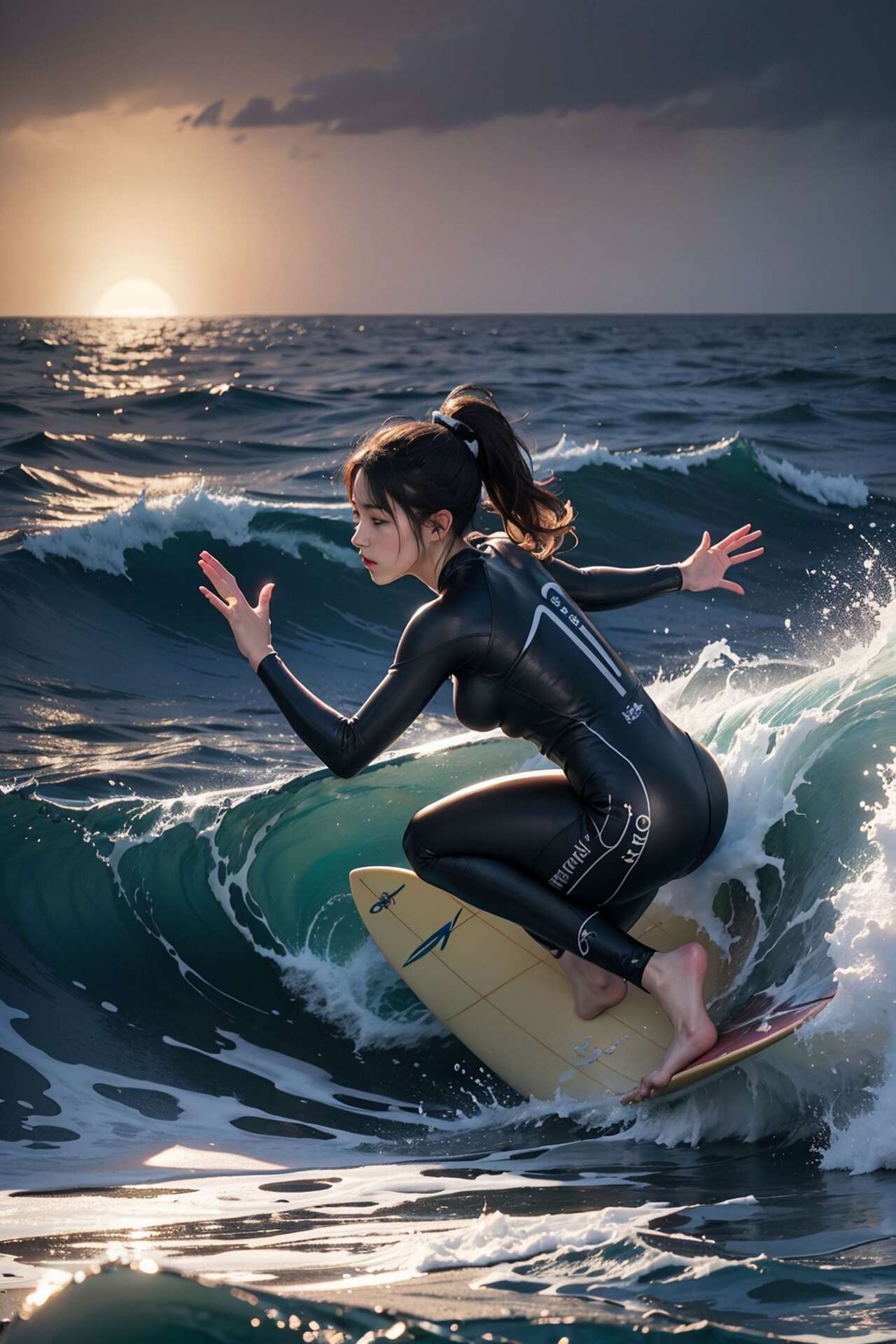 [AI beauty] uncensored  Surfer-第1章-图片40
