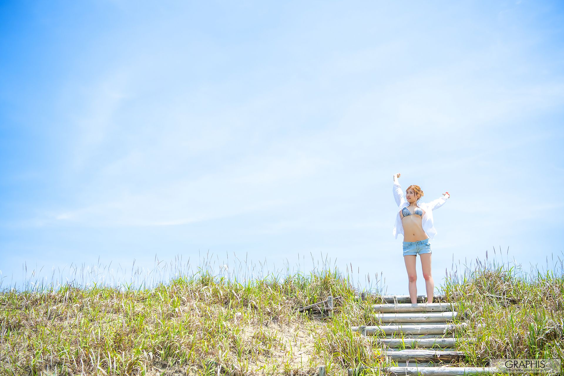 蜜美杏、[Graphis] 初脫ぎ娘 No.170 蜜美杏 An Mitsumi First Gravure-第1章-图片8