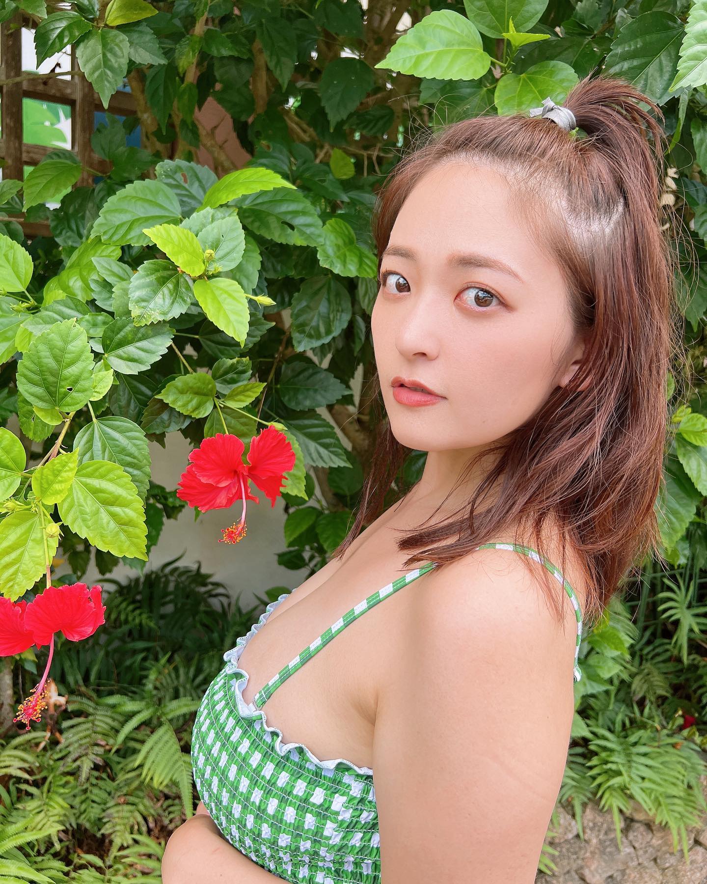 I乳太壯觀！寫真女星柳瀬さき畫面只看得到那兩顆大肉包......-第1章-图片50