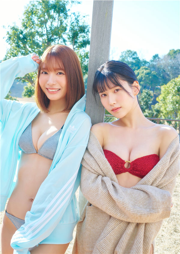 乳香碰撞加倍性感！森嶋あんり＆奧ゆい雙人寫真百合香氣有點濃！-第1章-图片8