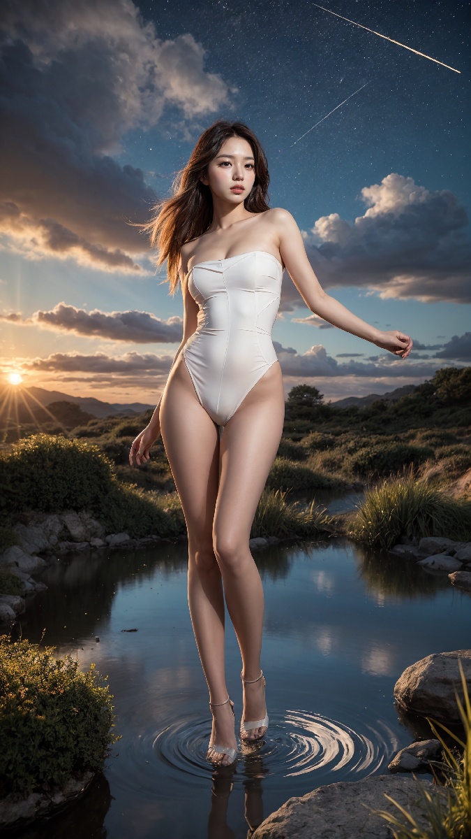 sunset woman-第1章-图片8
