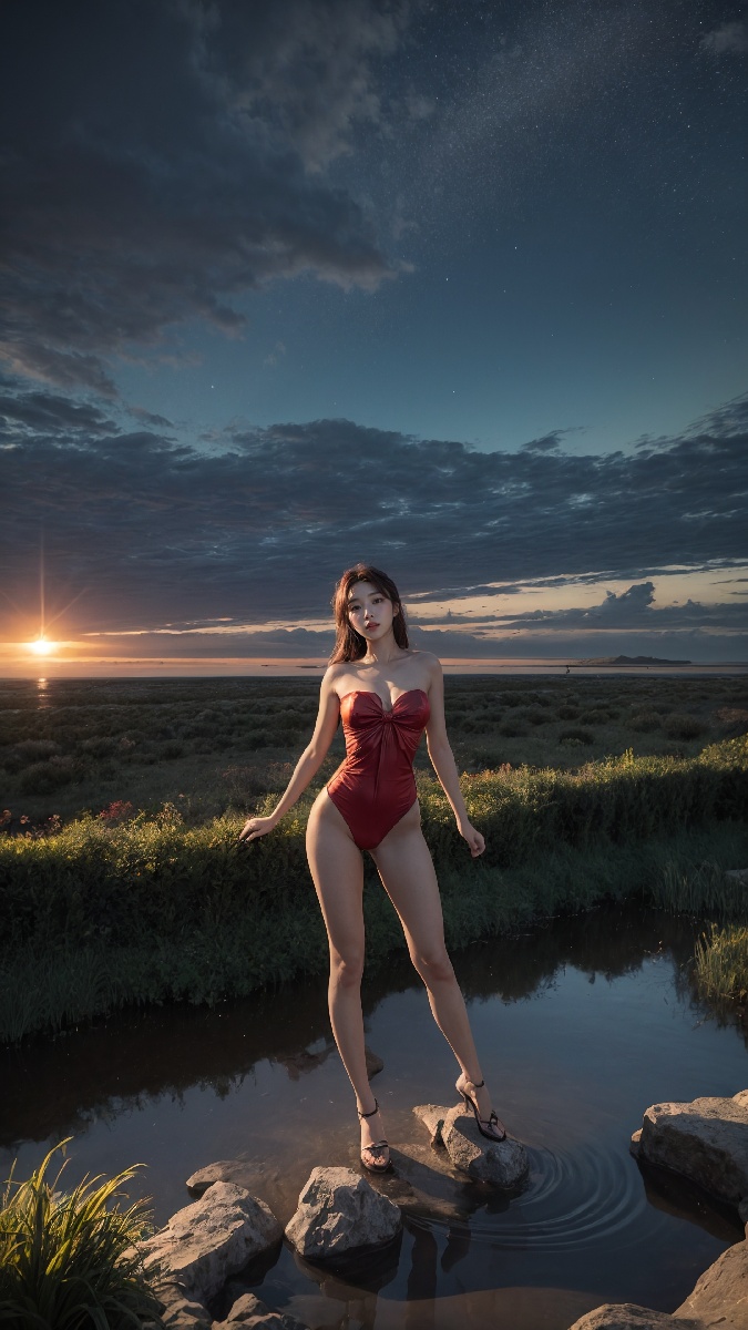 sunset woman-第1章-图片10