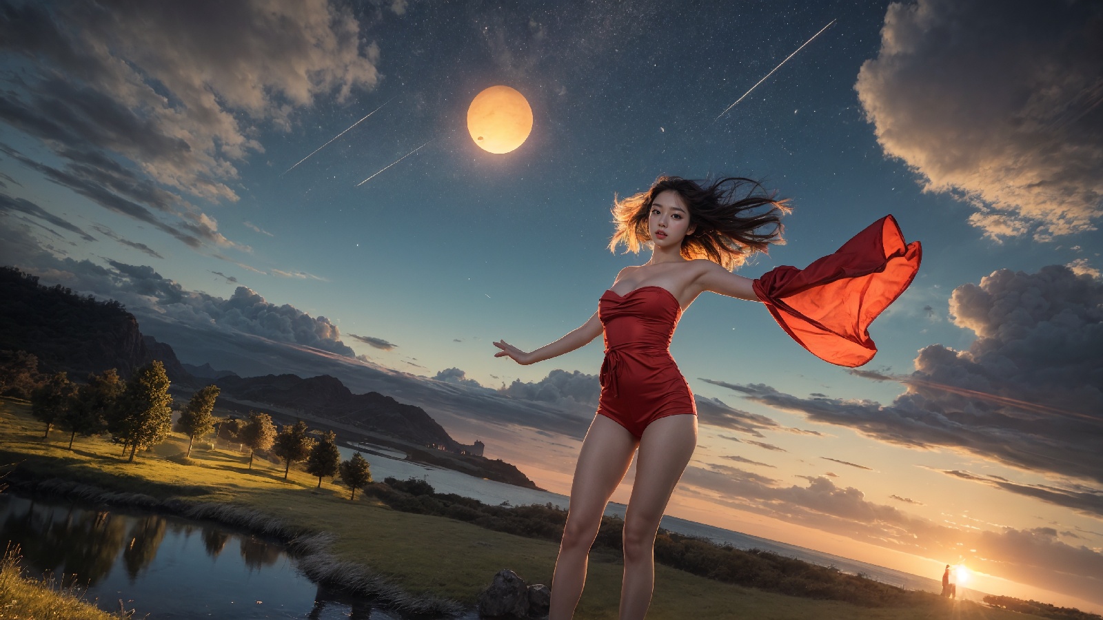 sunset woman-第1章-图片15