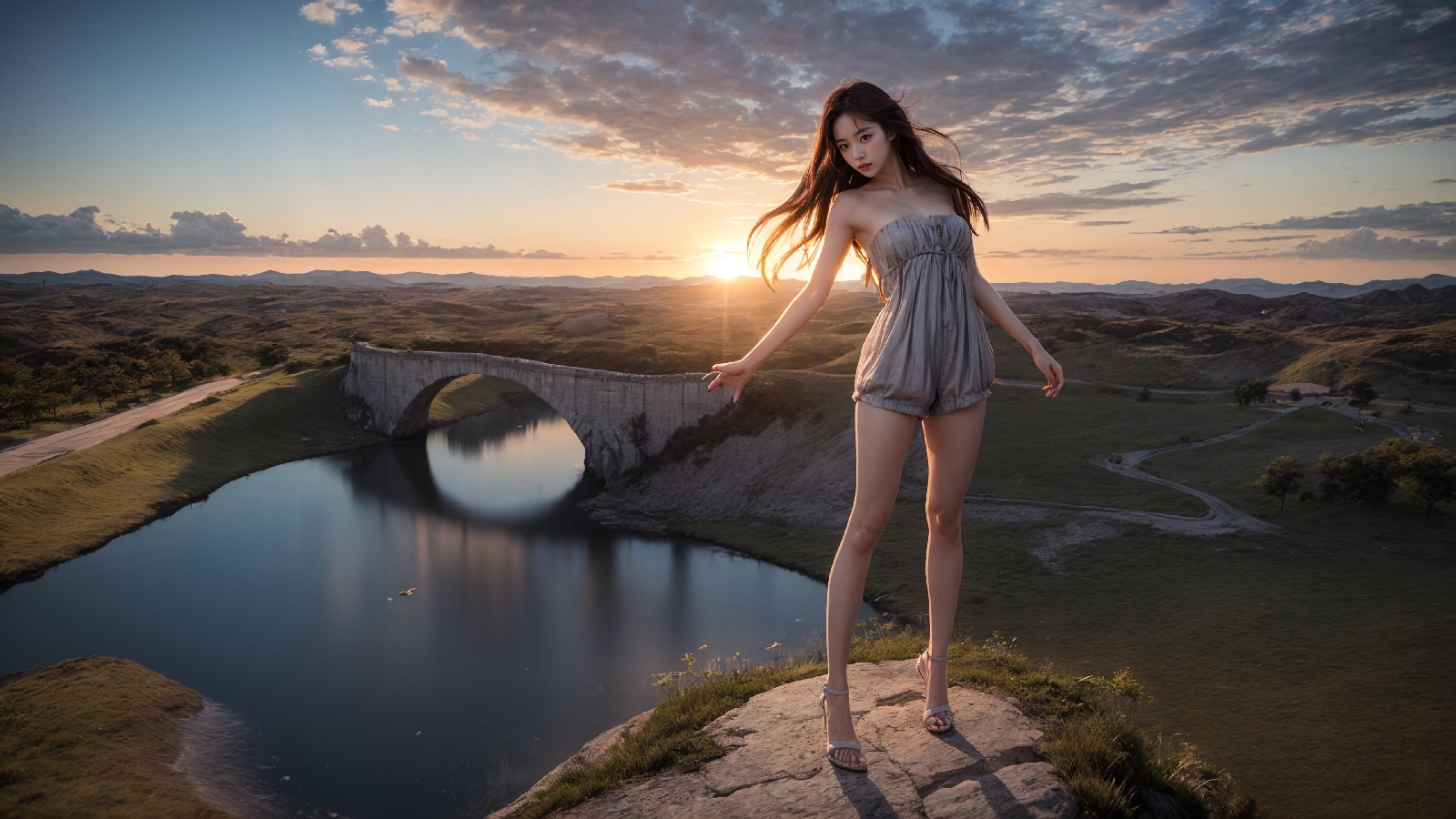 sunset woman-第1章-图片21