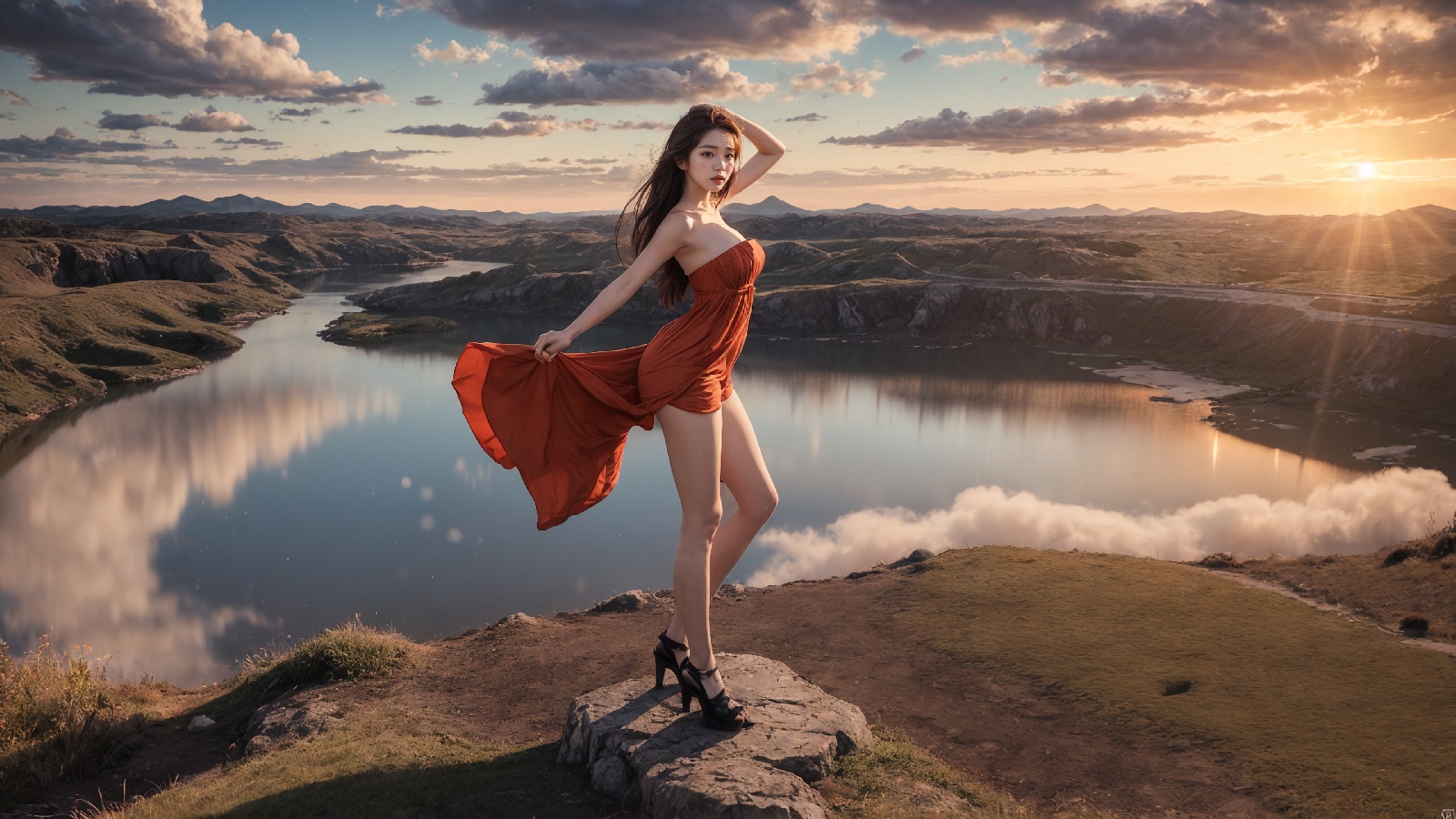 sunset woman-第1章-图片23