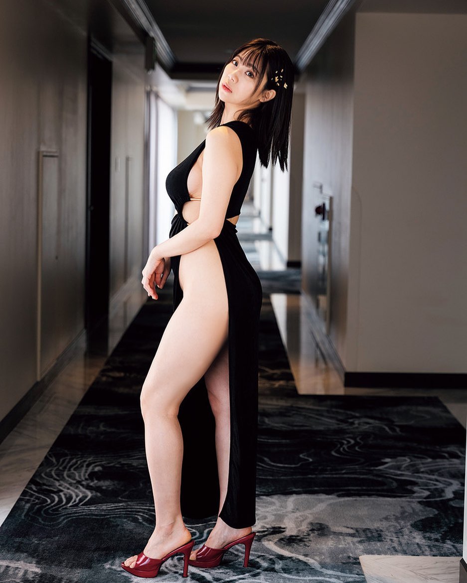 野外「兩球」外露都不怕！鈴木富美奈巨胸「約兒」黃昏招架得住嗎！？-第1章-图片14