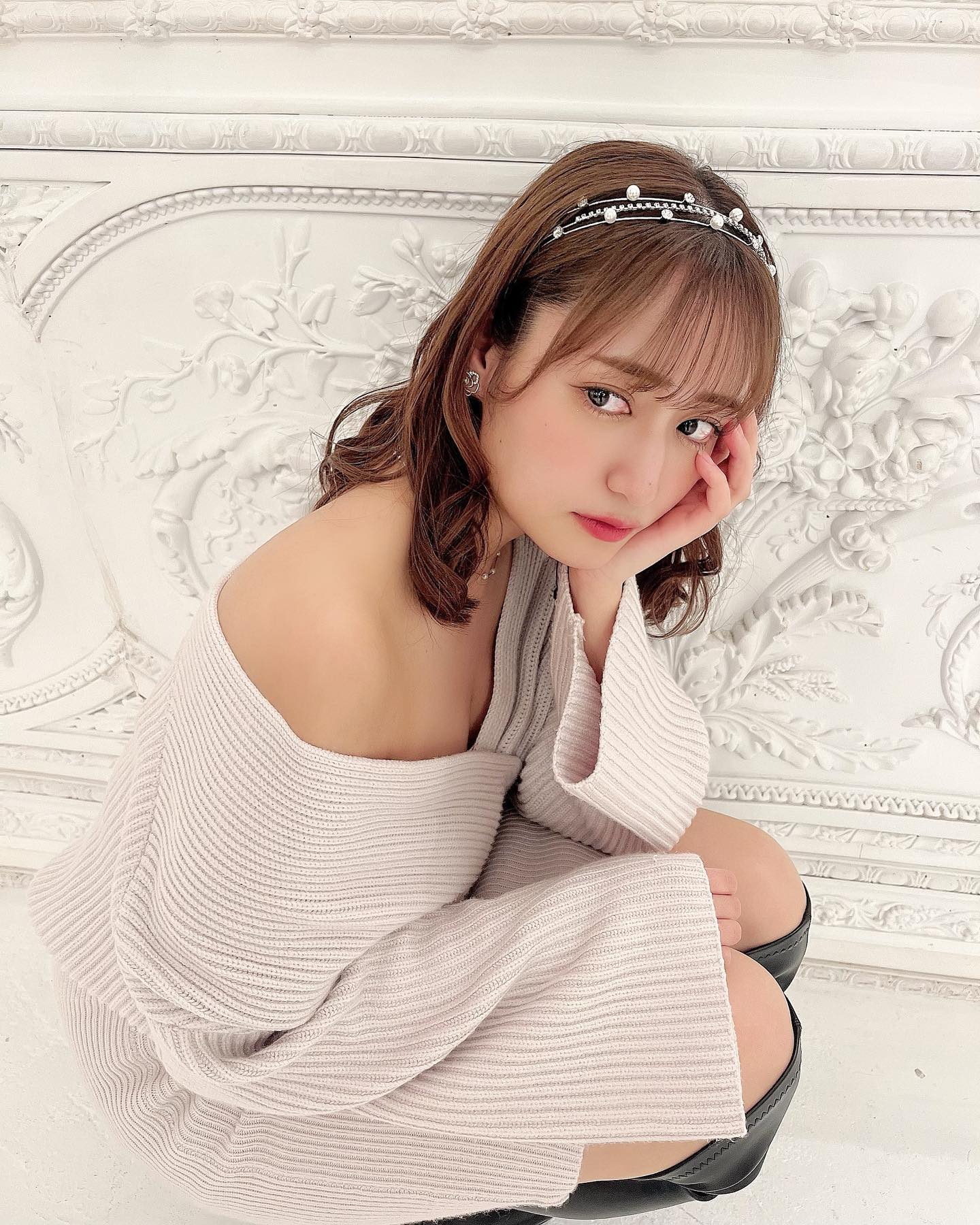 混血偶像池田メルダIG性感露奶！自拍照看得到「胸狠」軟實力！-第1章-图片74