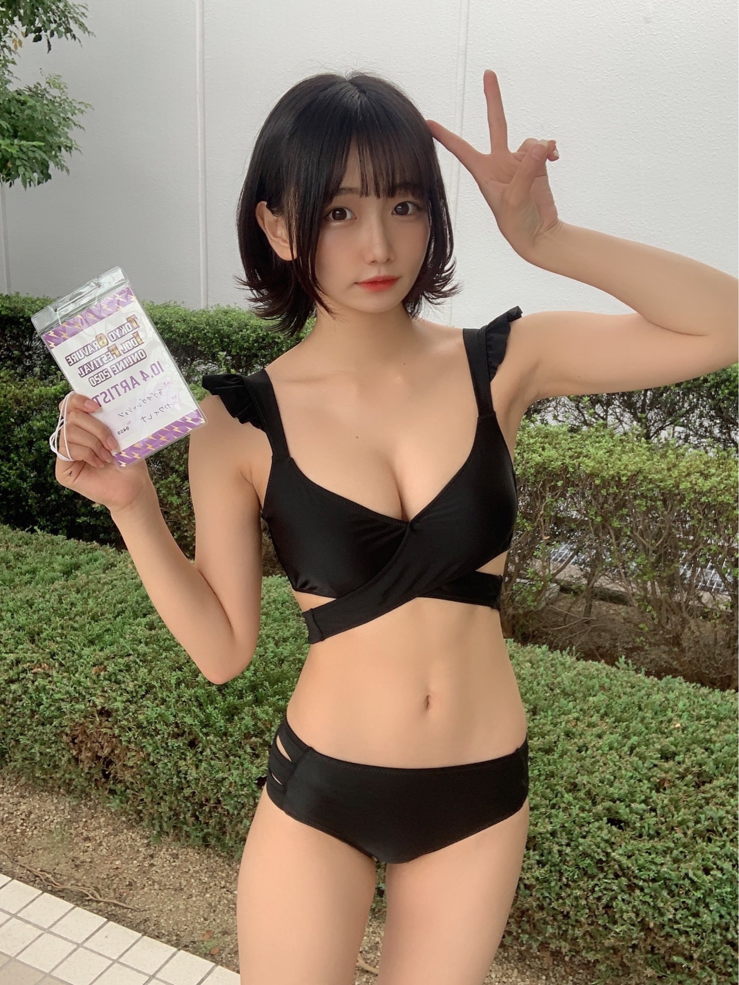 久違的夏天來了！河井玲奈（カワイレナ）泳裝「渾圓雪乳」想起玩水的回憶！-第1章-图片26