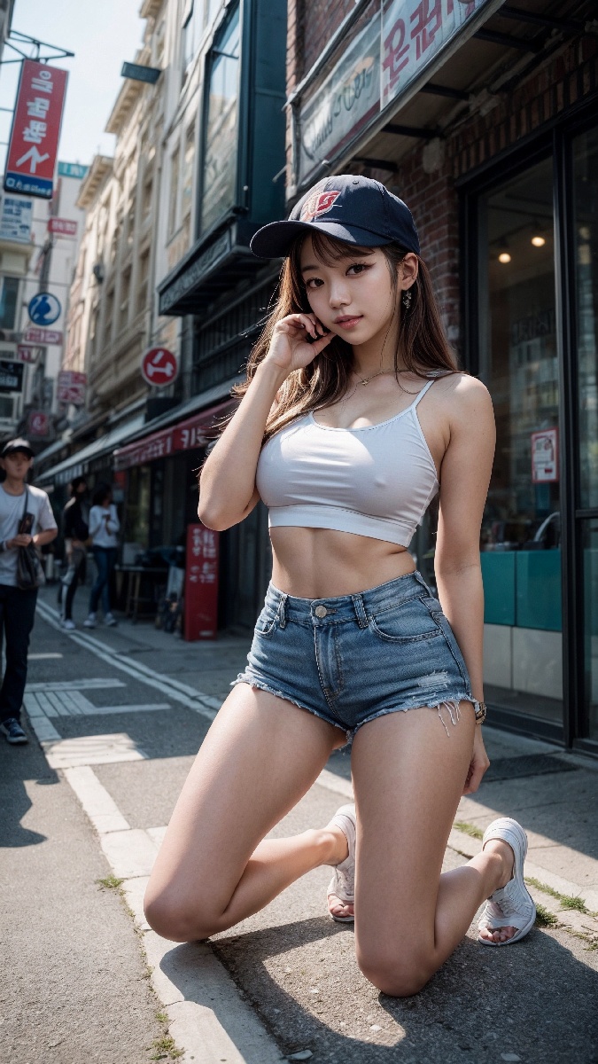 baseball cap girl-第1章-图片29