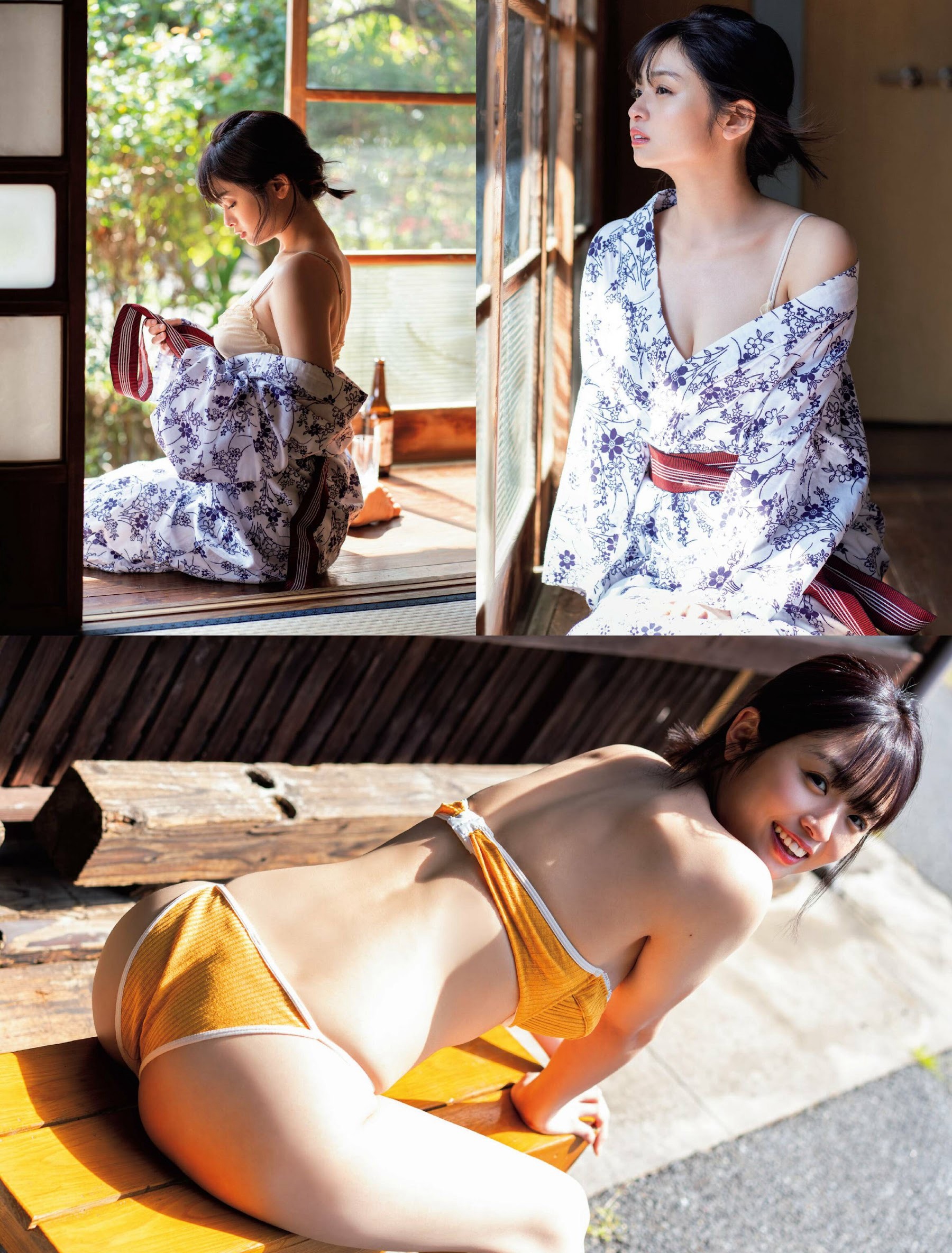 愛桜みさ、西葉瑞希、染谷有香 [FRIDAY] 2023.08.04-第1章-图片4