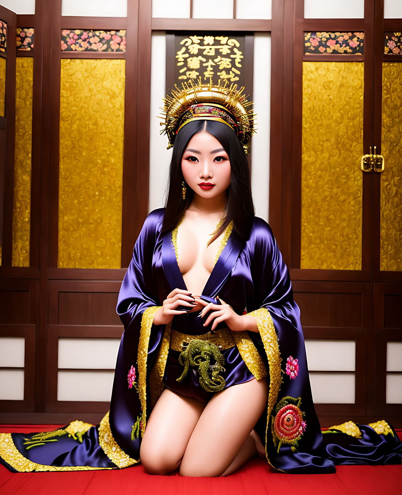 Japanese satin temple girls-第1章-图片4