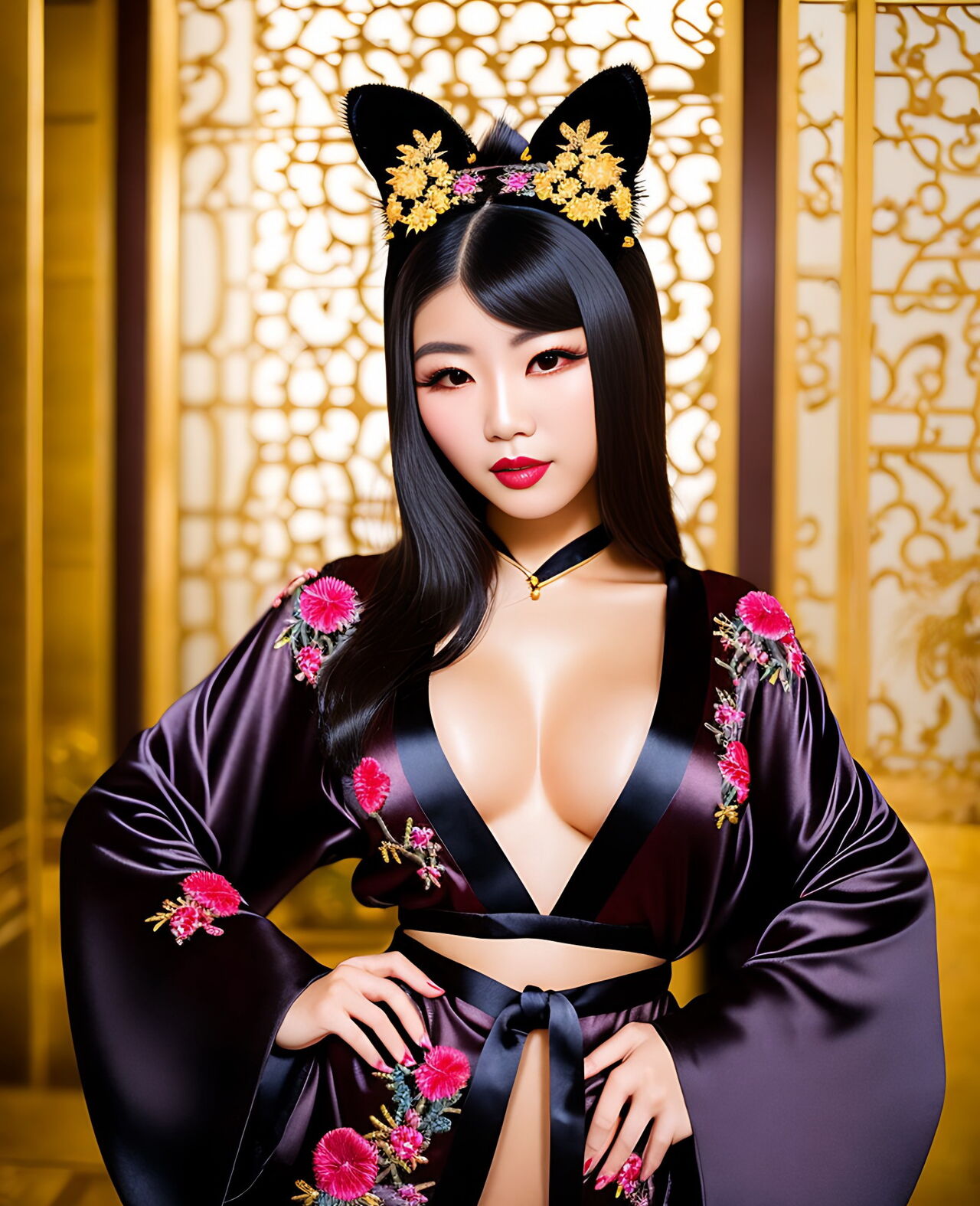 Japanese satin temple girls-第1章-图片36