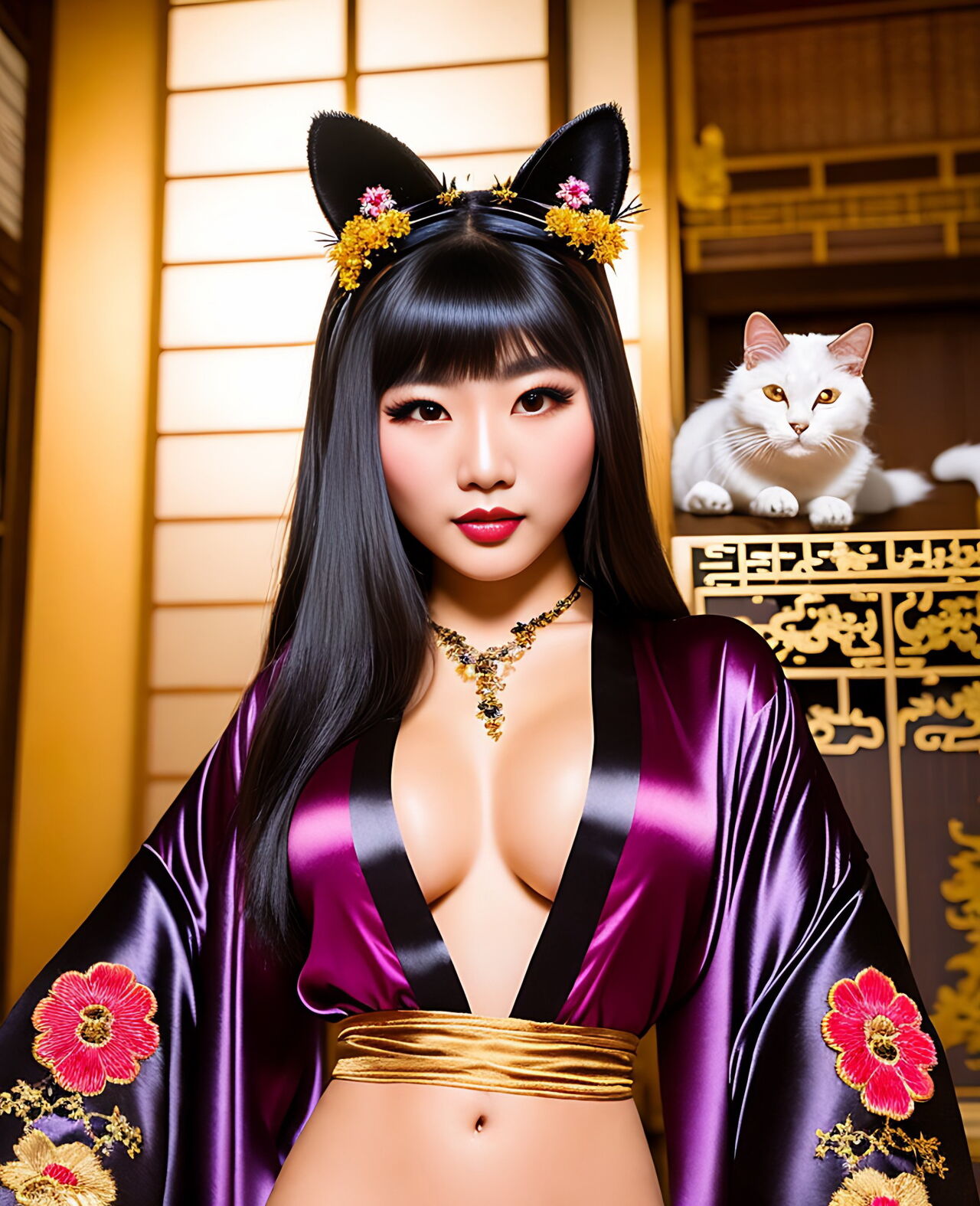 Japanese satin temple girls-第1章-图片63