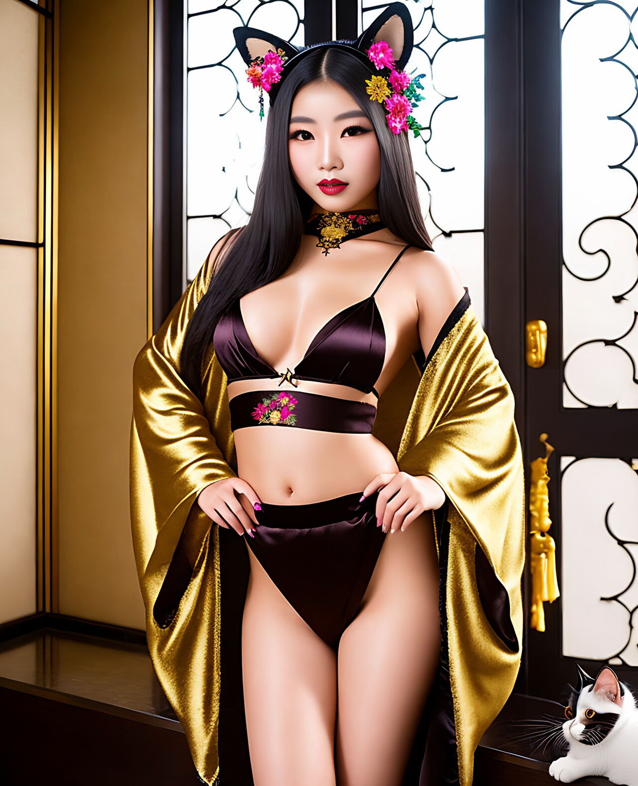 Japanese satin temple girls-第1章-图片71