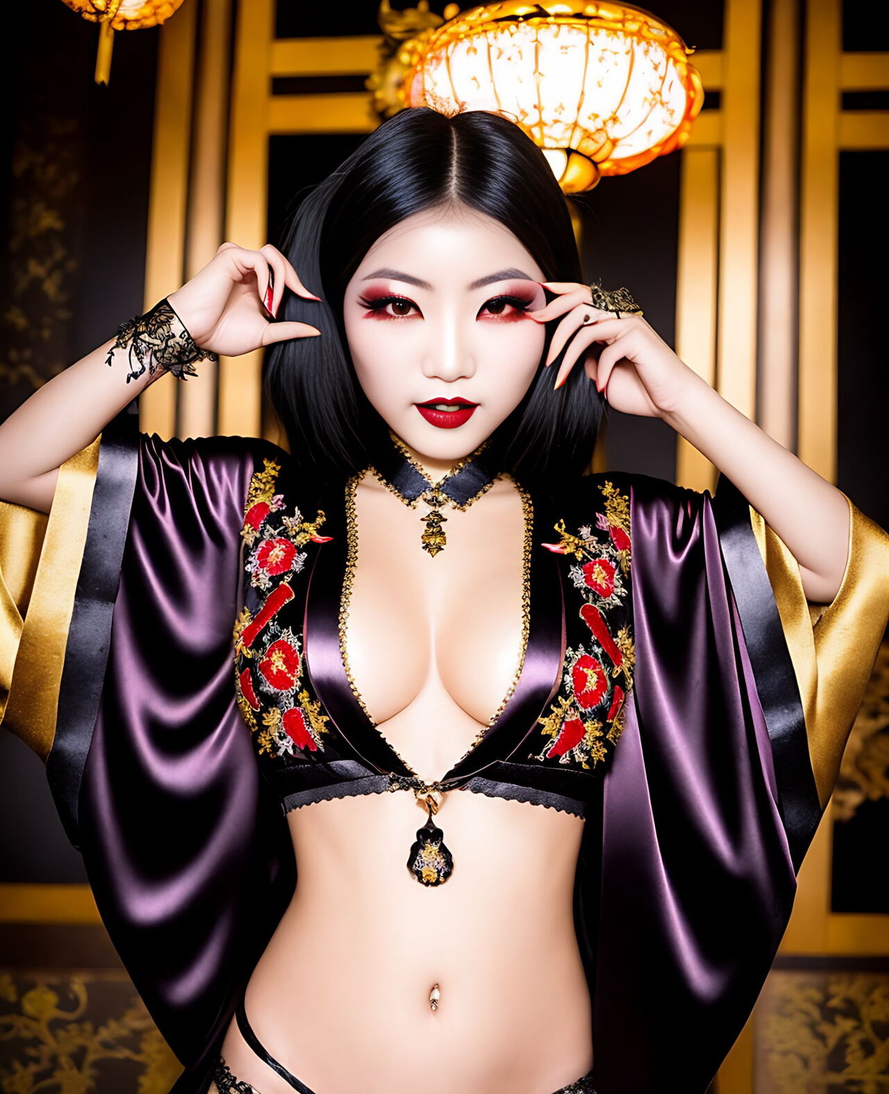 Japanese satin temple girls-第1章-图片78