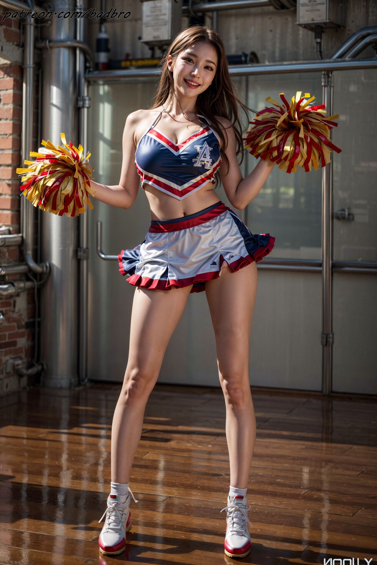 Aaliyah Illustration AI025 ❤Cheerleading Girl❤-第1章-图片7