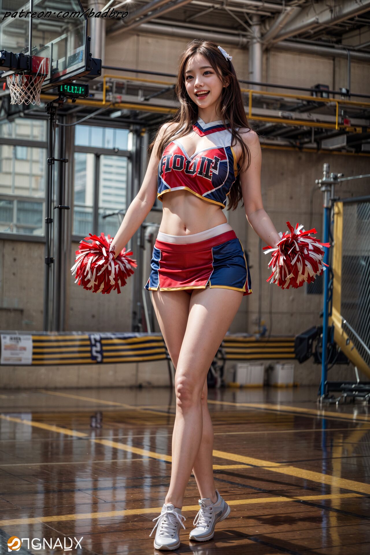 Aaliyah Illustration AI025 ❤Cheerleading Girl❤-第1章-图片8