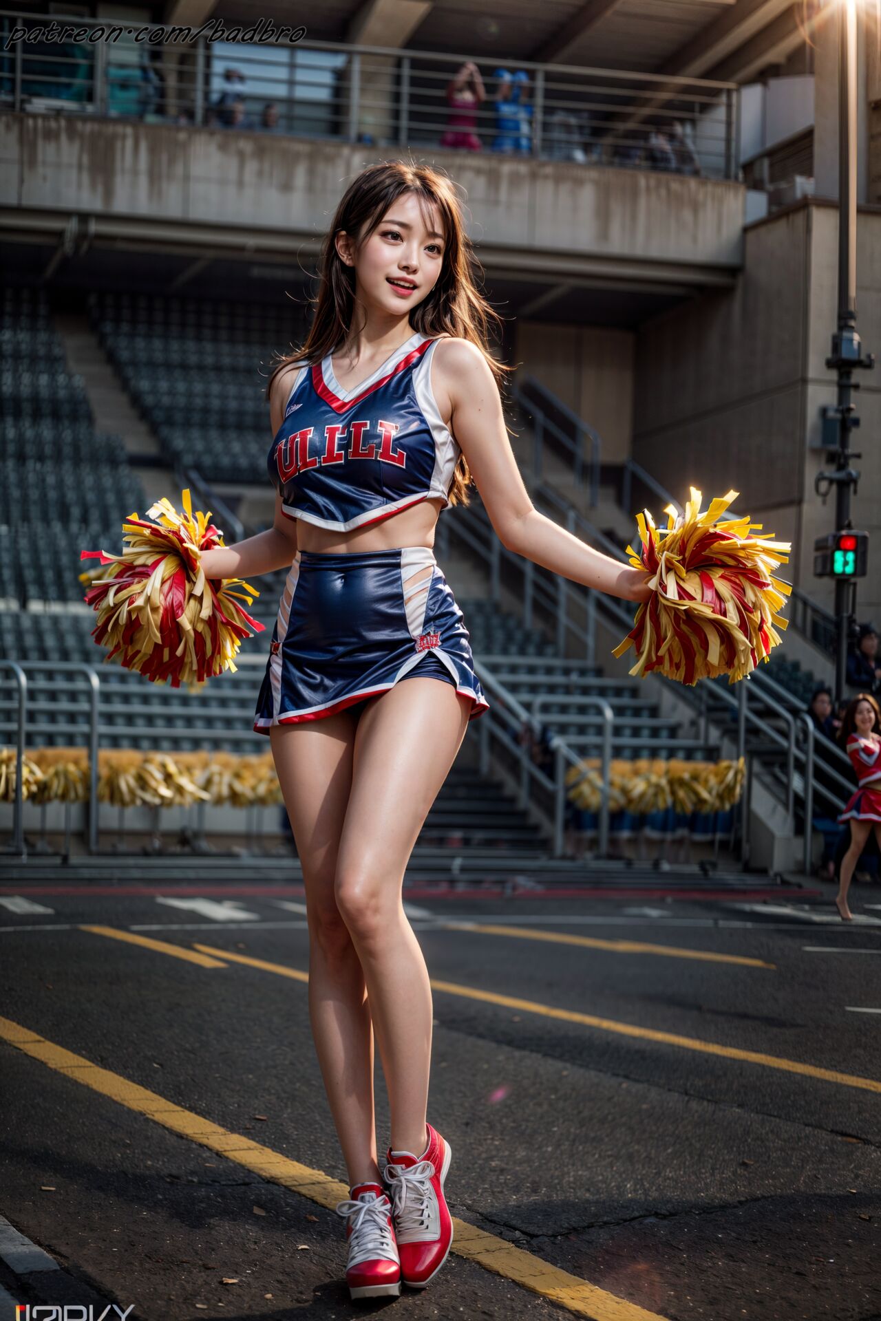 Aaliyah Illustration AI025 ❤Cheerleading Girl❤-第1章-图片11