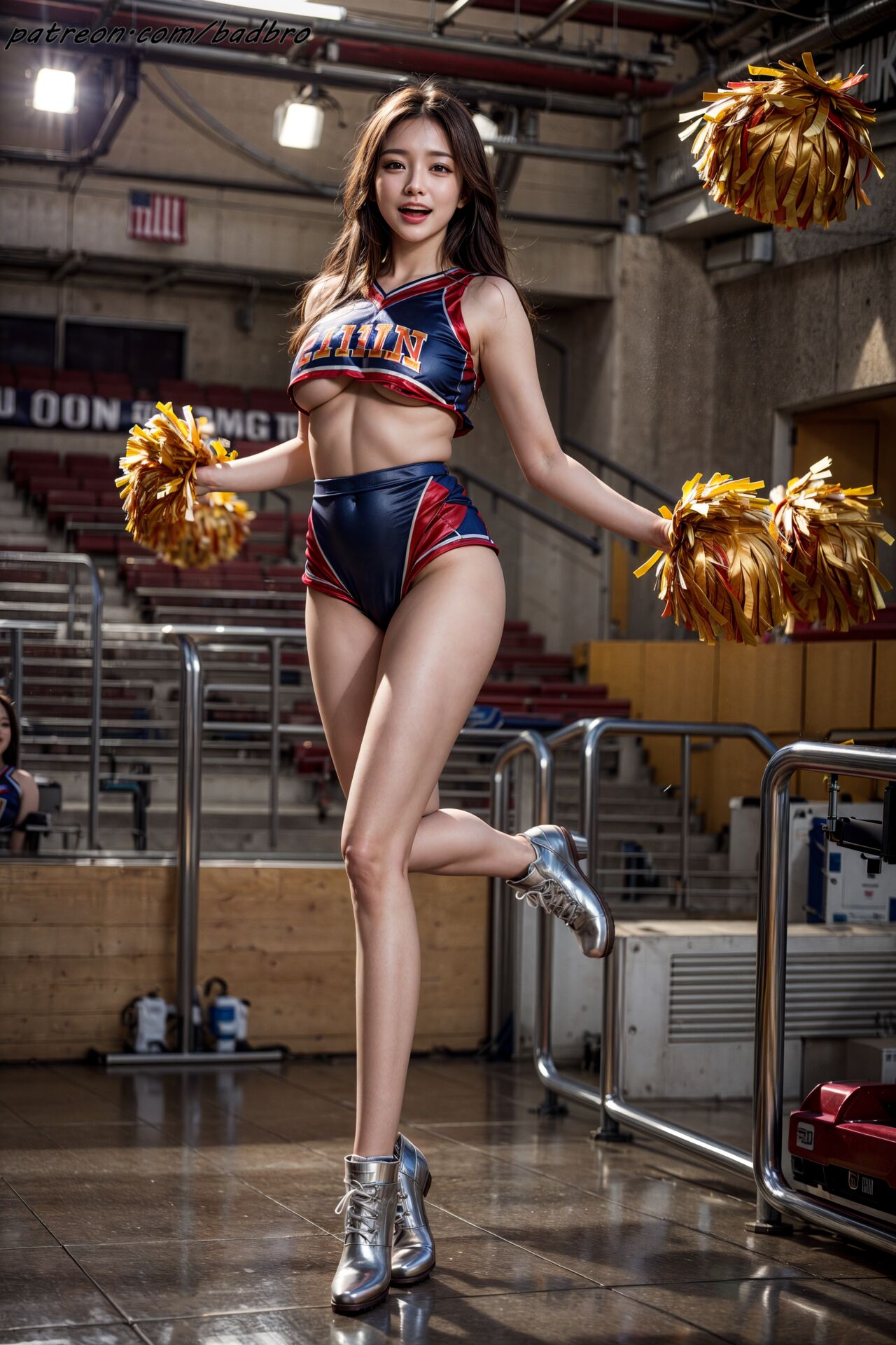 Aaliyah Illustration AI025 ❤Cheerleading Girl❤-第1章-图片10
