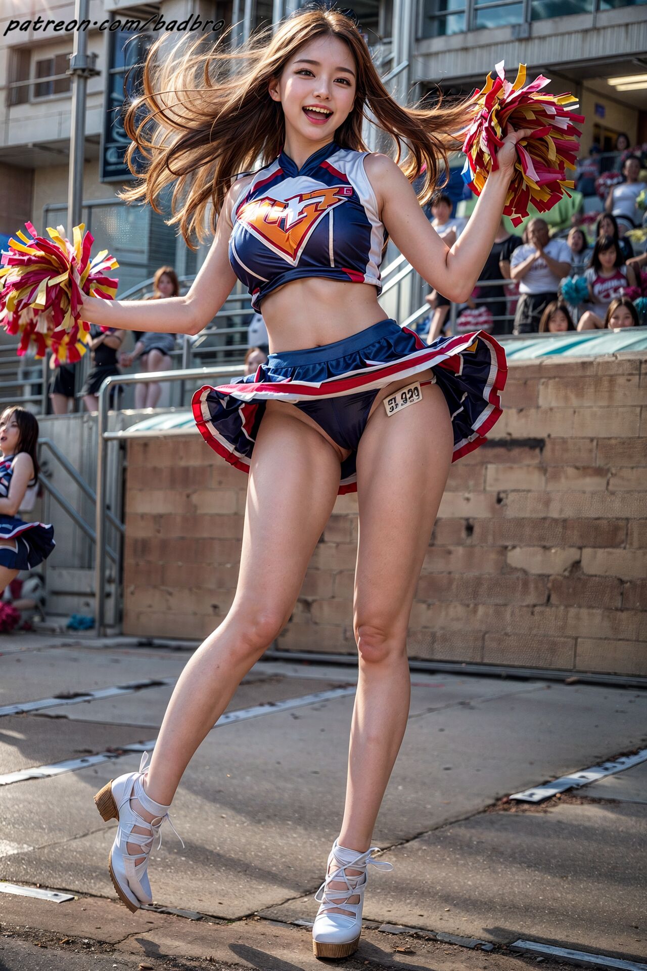 Aaliyah Illustration AI025 ❤Cheerleading Girl❤-第1章-图片13