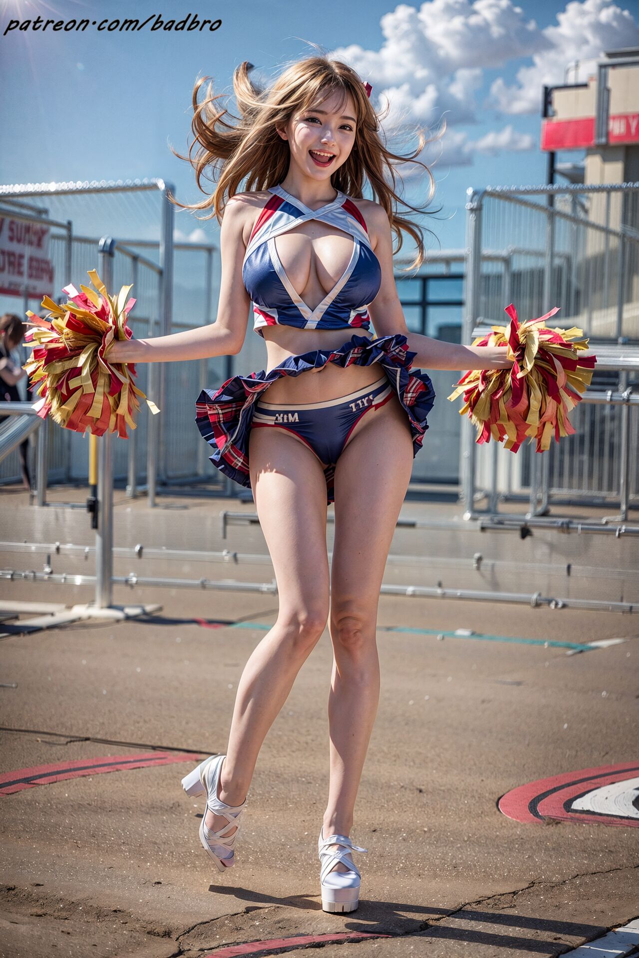 Aaliyah Illustration AI025 ❤Cheerleading Girl❤-第1章-图片18