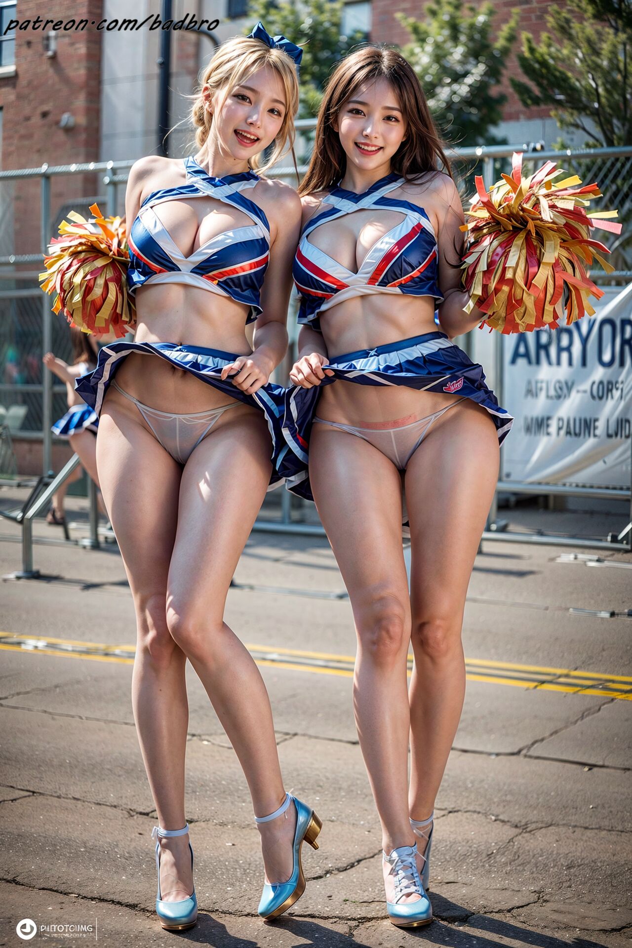 Aaliyah Illustration AI025 ❤Cheerleading Girl❤-第1章-图片20