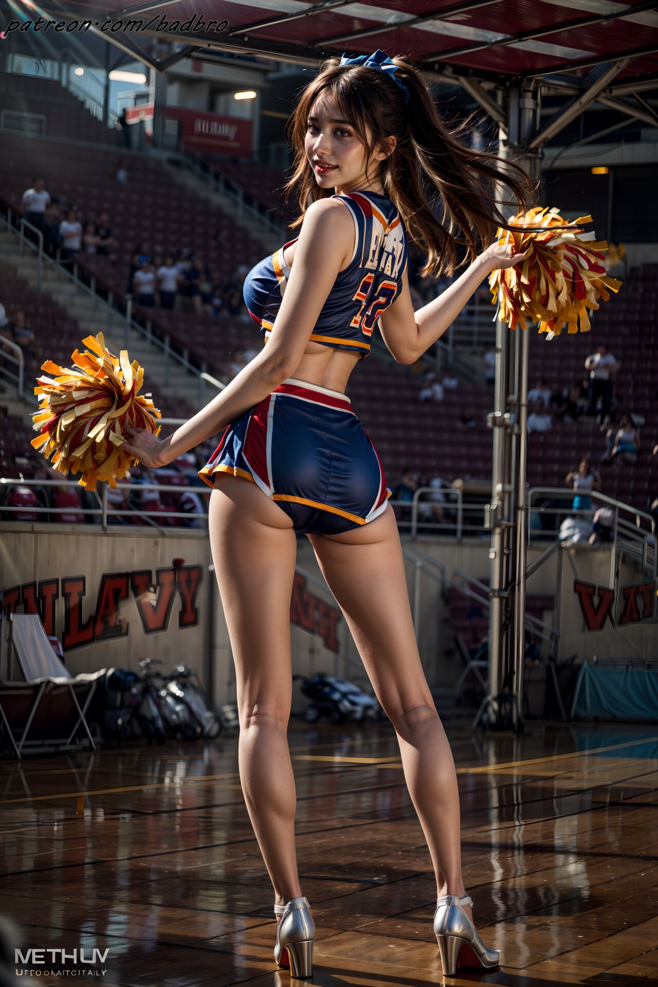 Aaliyah Illustration AI025 ❤Cheerleading Girl❤-第1章-图片23
