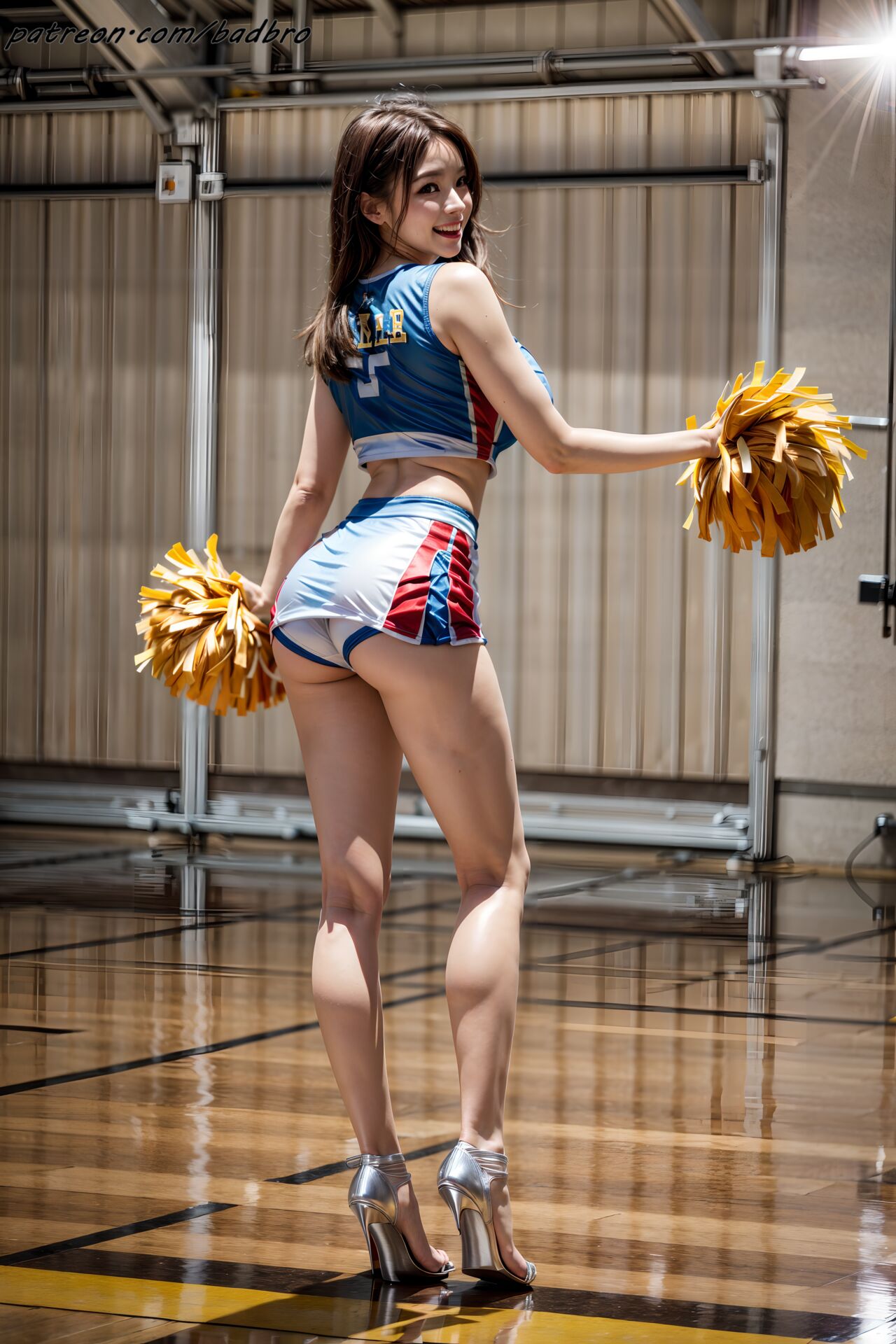 Aaliyah Illustration AI025 ❤Cheerleading Girl❤-第1章-图片26
