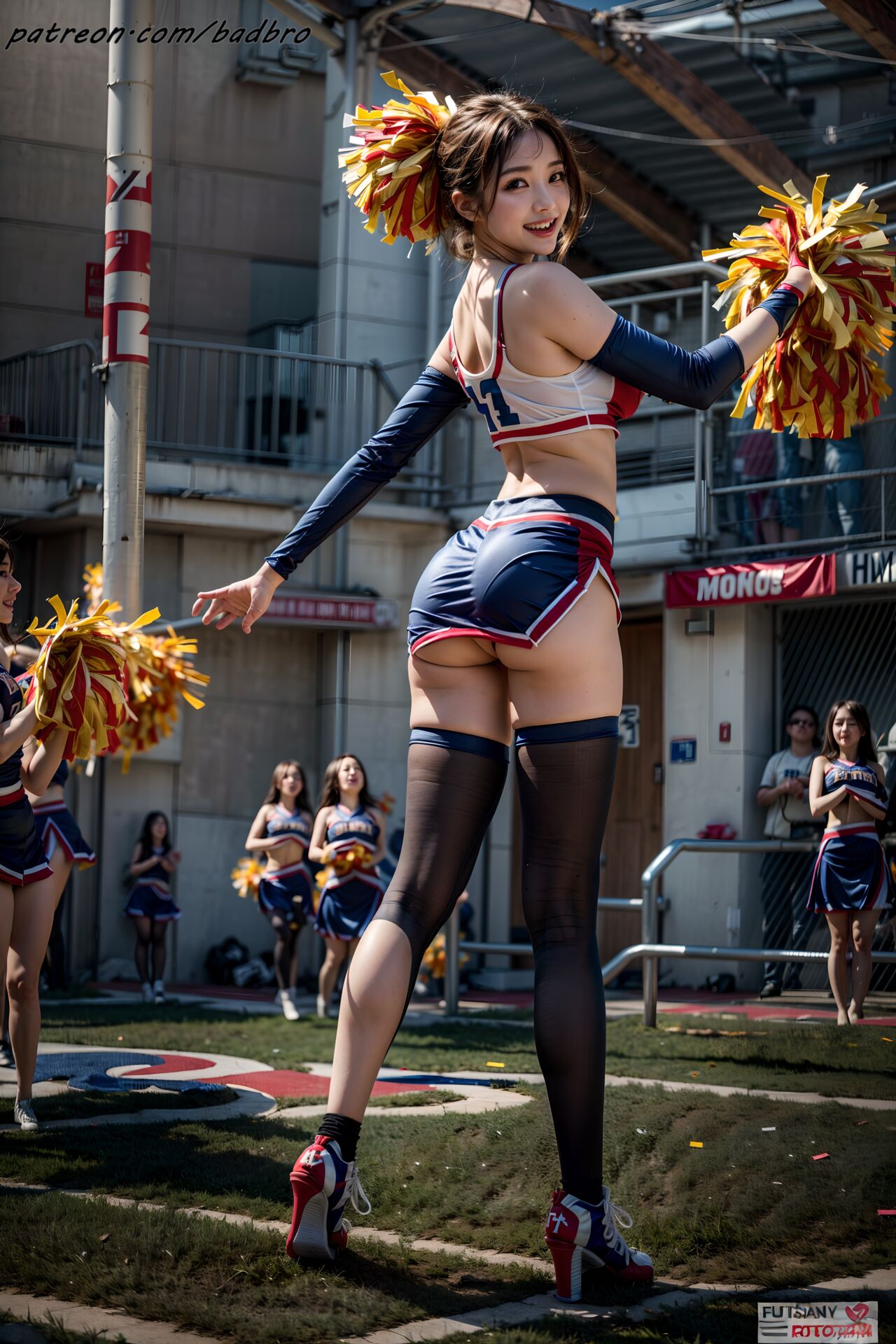 Aaliyah Illustration AI025 ❤Cheerleading Girl❤-第1章-图片27