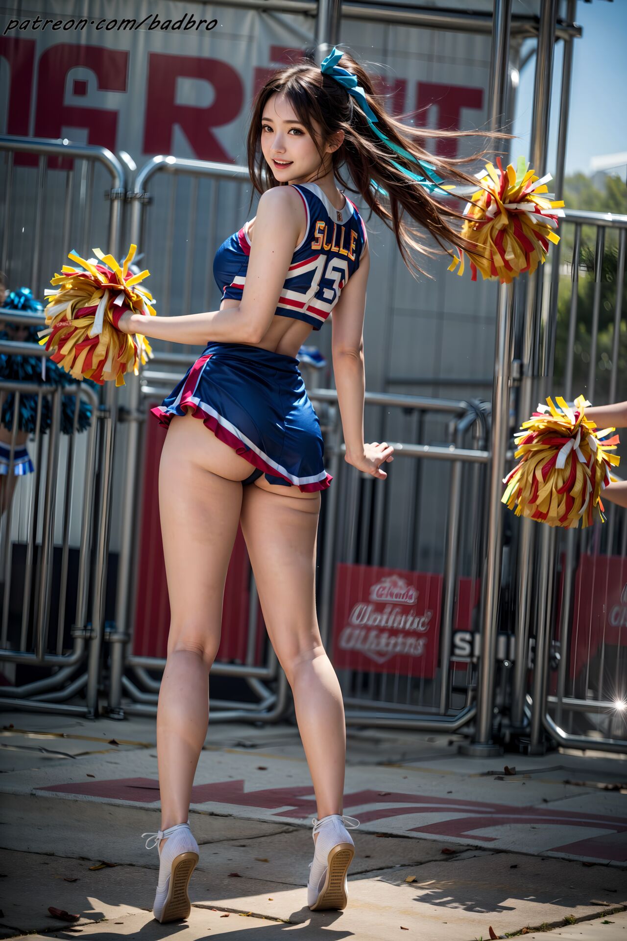 Aaliyah Illustration AI025 ❤Cheerleading Girl❤-第1章-图片28