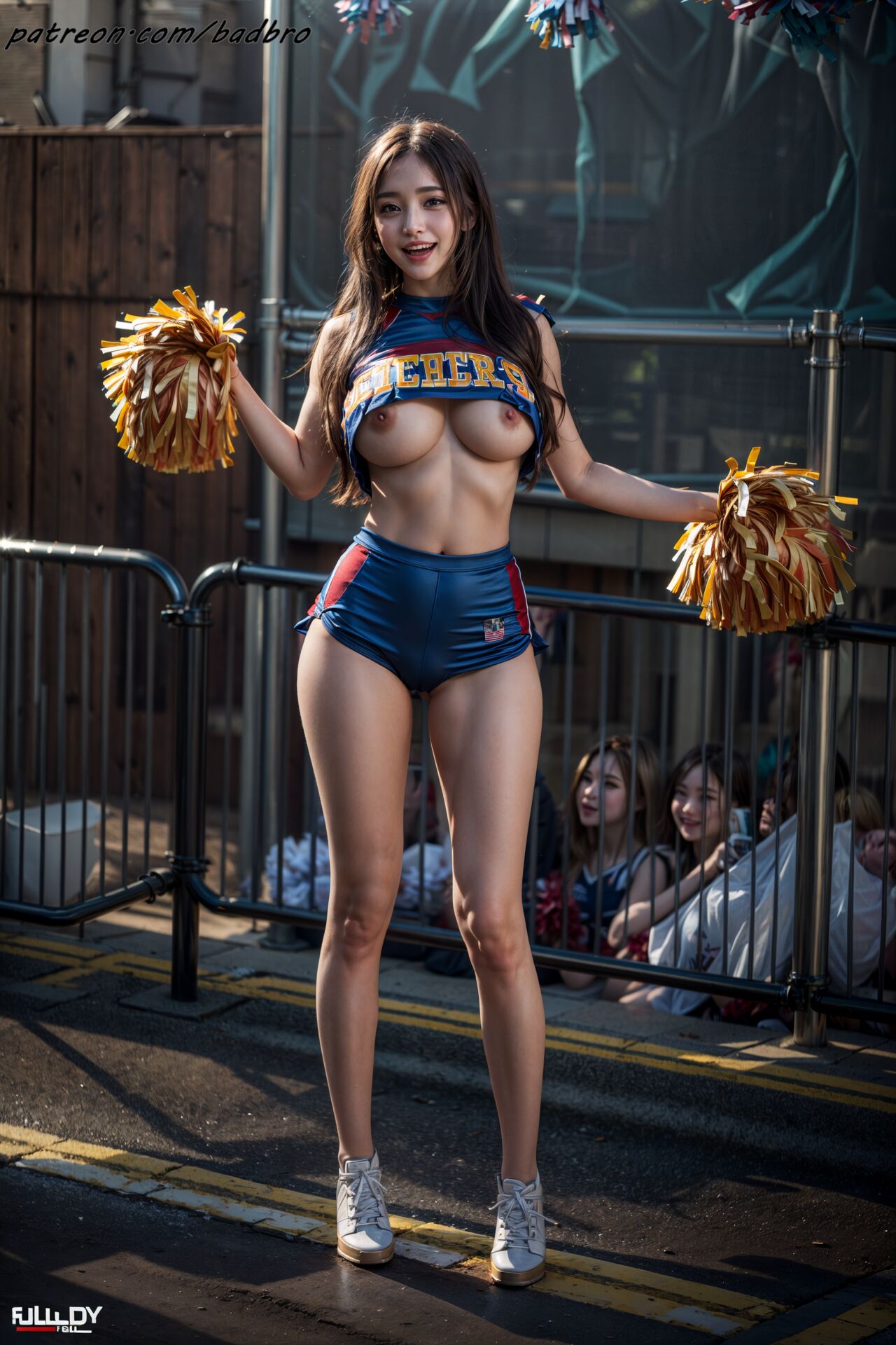 Aaliyah Illustration AI025 ❤Cheerleading Girl❤-第1章-图片35