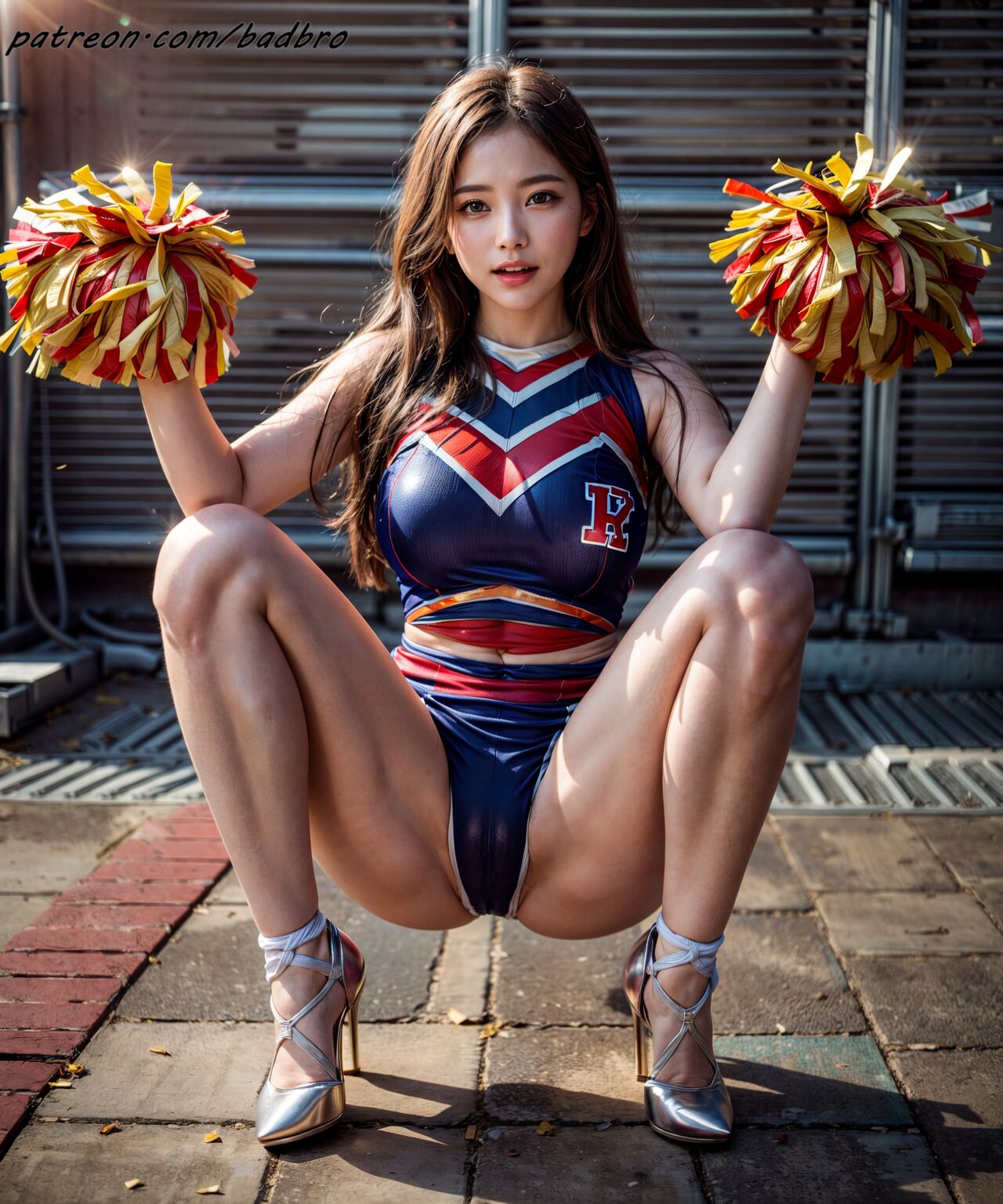 Aaliyah Illustration AI028 ❤Cheerleading Girl Ⅱ❤-第1章-图片5