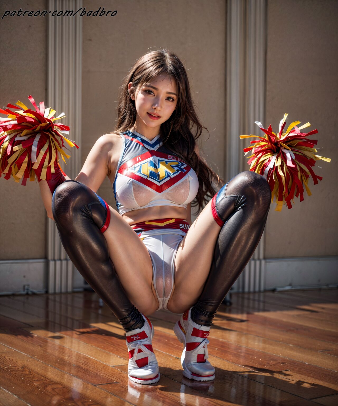 Aaliyah Illustration AI028 ❤Cheerleading Girl Ⅱ❤-第1章-图片6