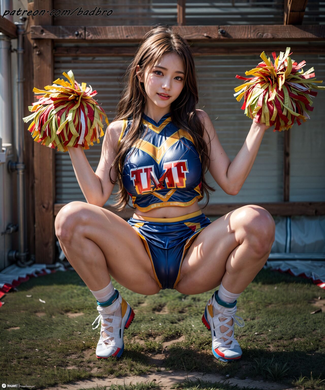 Aaliyah Illustration AI028 ❤Cheerleading Girl Ⅱ❤-第1章-图片7