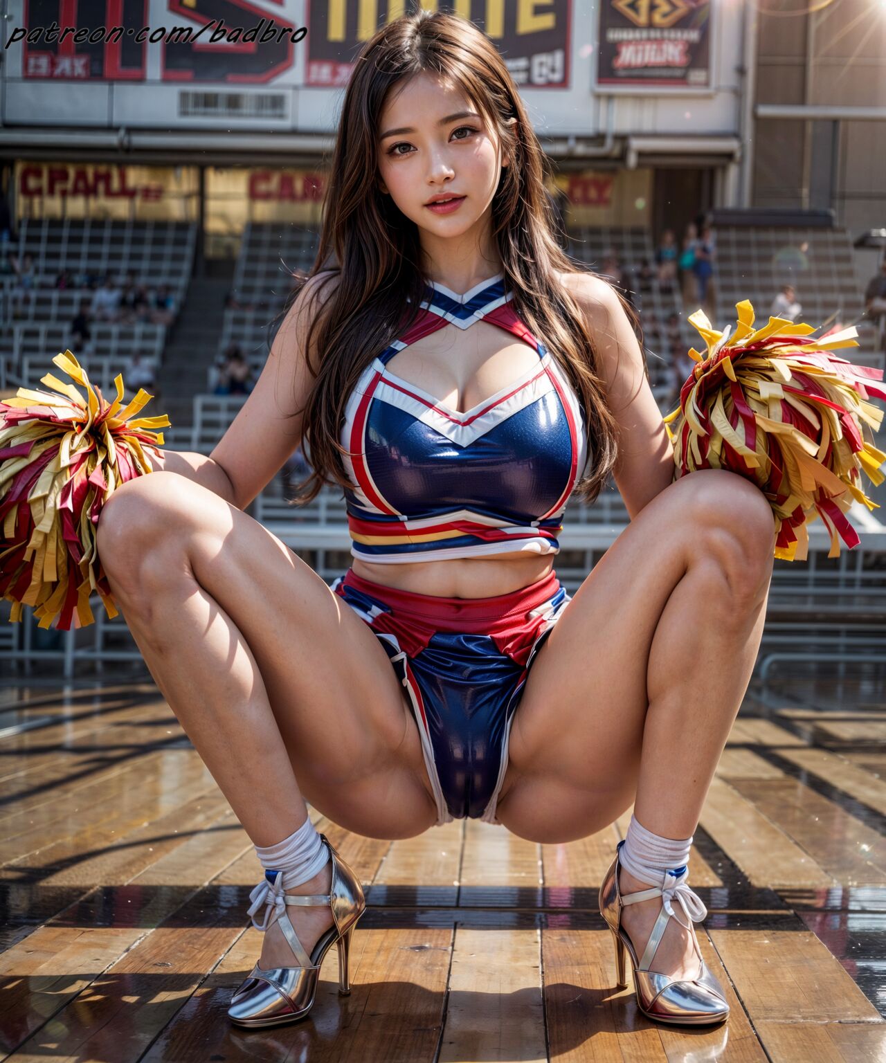 Aaliyah Illustration AI028 ❤Cheerleading Girl Ⅱ❤-第1章-图片8
