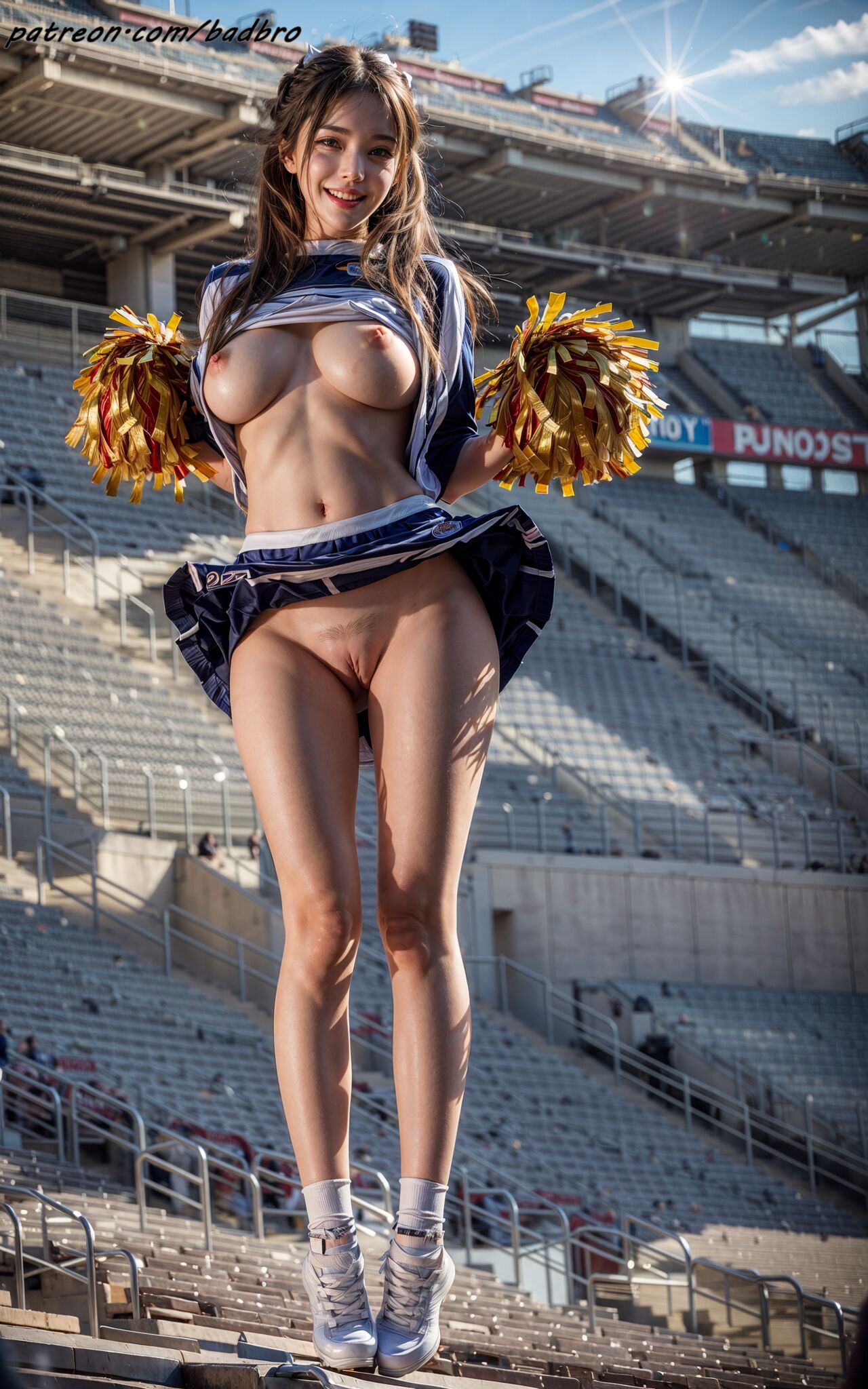 Aaliyah Illustration AI028 ❤Cheerleading Girl Ⅱ❤-第1章-图片24