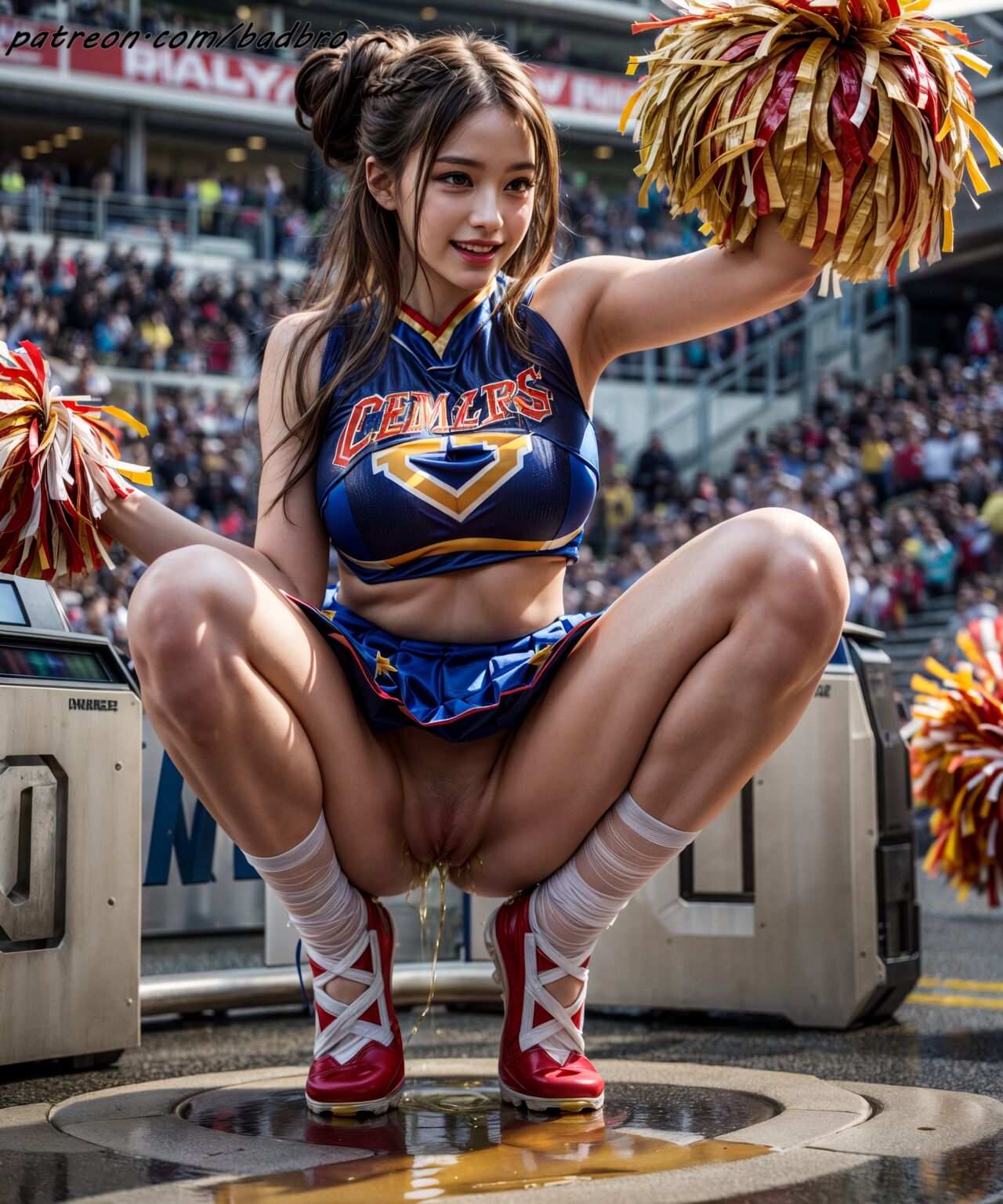 Aaliyah Illustration AI028 ❤Cheerleading Girl Ⅱ❤-第1章-图片33