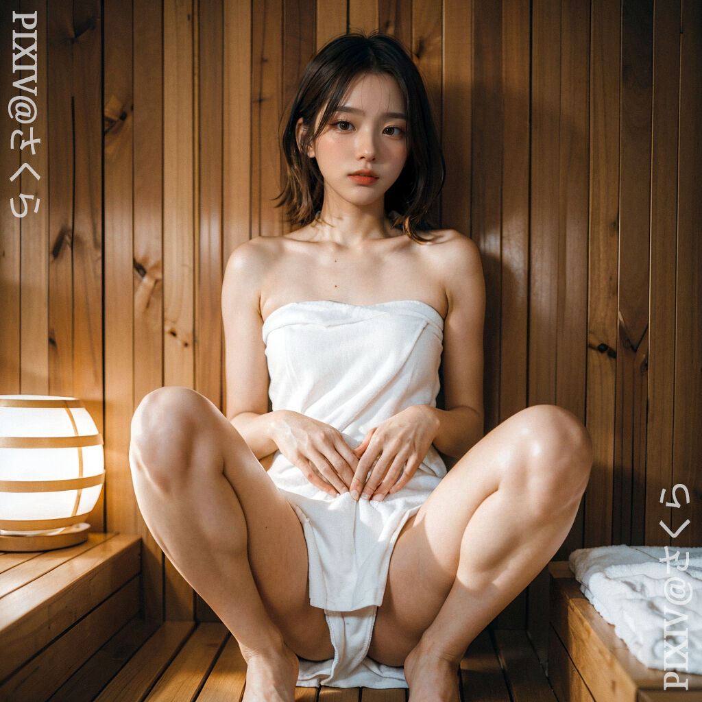 Aaliyah Illustration AI029 ❤Sauna Warm Girl❤-第1章-图片1