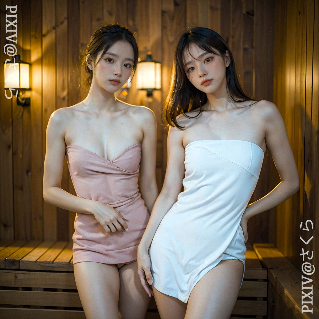 Aaliyah Illustration AI029 ❤Sauna Warm Girl❤-第1章-图片7