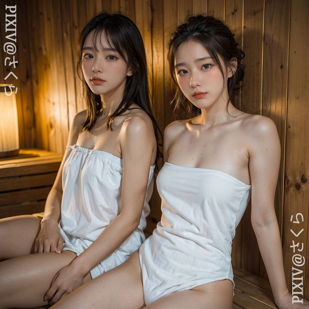 Aaliyah Illustration AI029 ❤Sauna Warm Girl❤-第1章-图片13