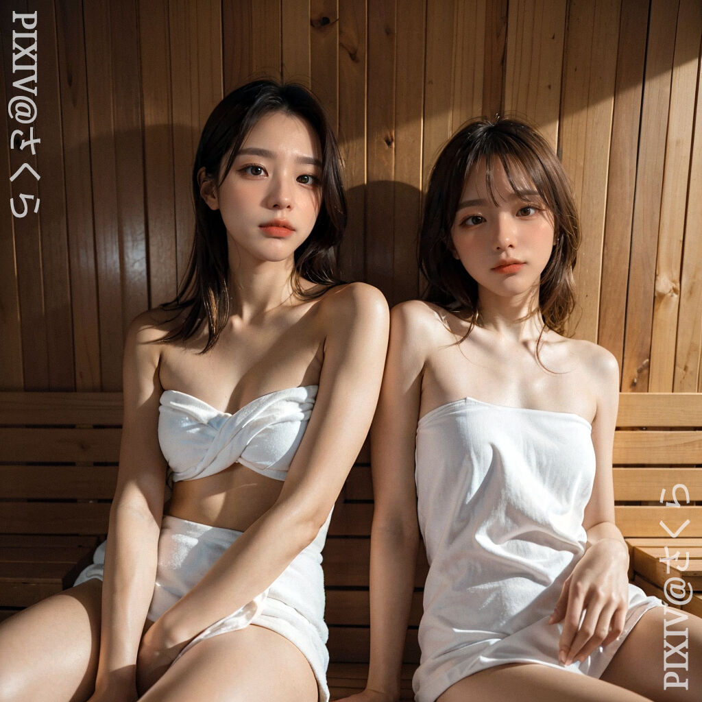 Aaliyah Illustration AI029 ❤Sauna Warm Girl❤-第1章-图片14