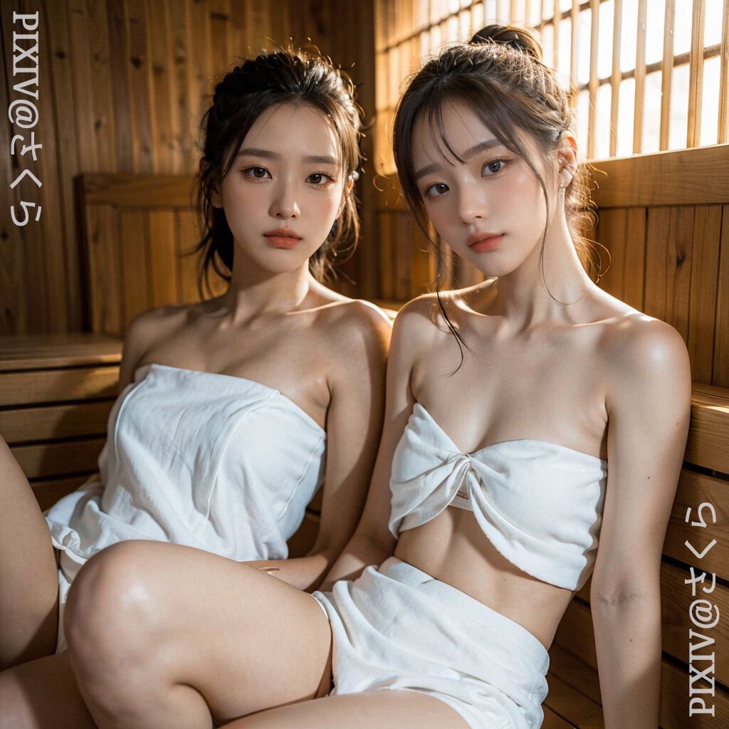 Aaliyah Illustration AI029 ❤Sauna Warm Girl❤-第1章-图片17
