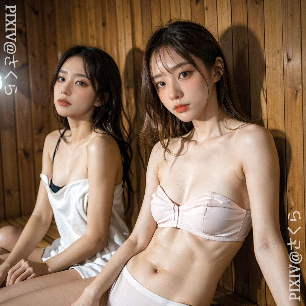 Aaliyah Illustration AI029 ❤Sauna Warm Girl❤-第1章-图片18