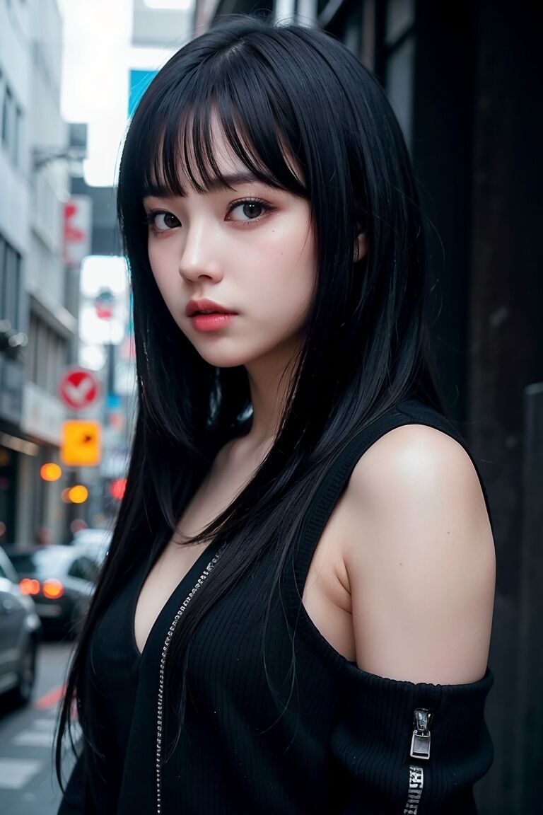 Aaliyah Illustration AI032 ❤Exposed On The Street❤-第1章-图片11